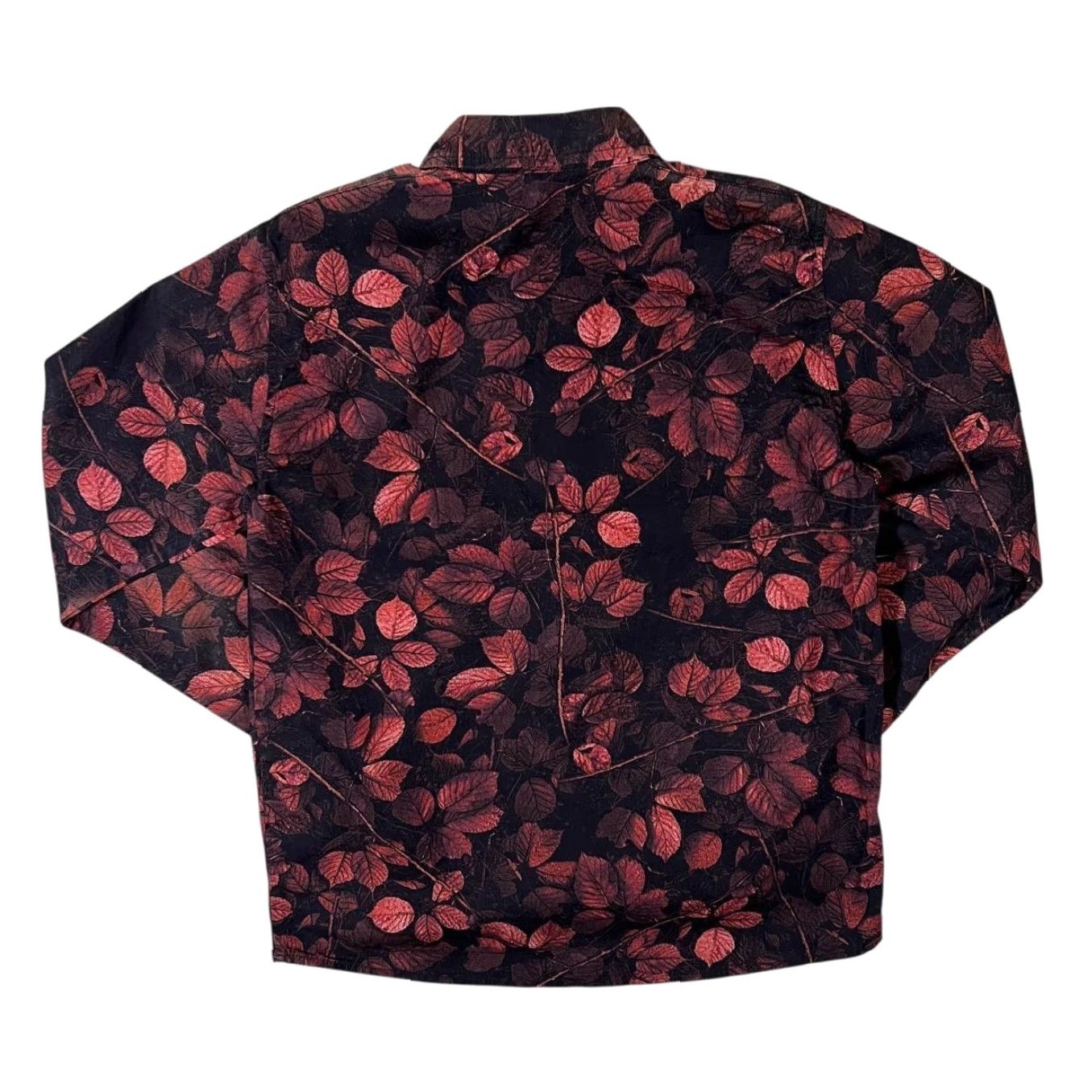 Carhartt Carhartt Shirt Long Sleeve Button-Up Cotton XS Black Floral Leaves Patterned Button-Up Mens XS Shirt Size US XS / EU 42 / 0 - 3 Thumbnail
