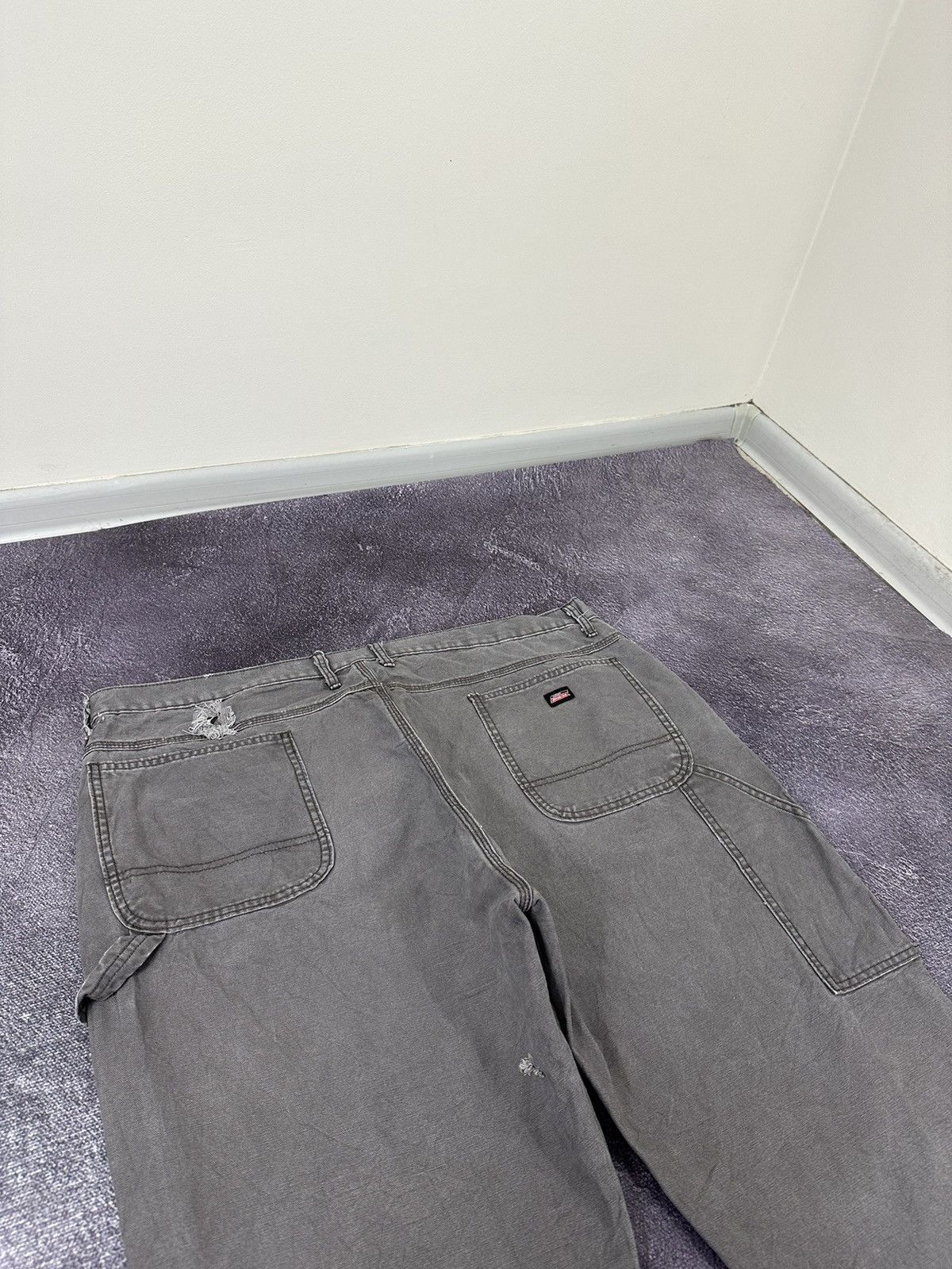 Dickies Vintage Dickies Cargo Carpenter Opium Distressed Work Pants Size US 42 / EU 58 - 6 Thumbnail