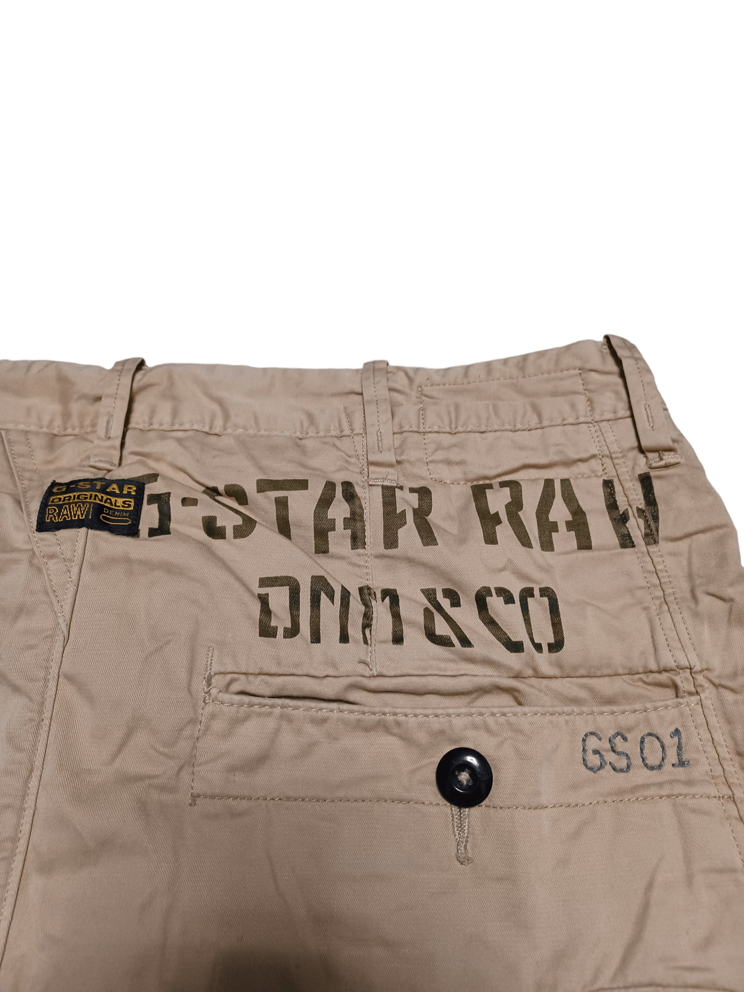 G-Star G STAR RAW BIGLOGO CARGO MULTIPOCKET SHORTS Size US 32 / EU 48 - 5 Thumbnail