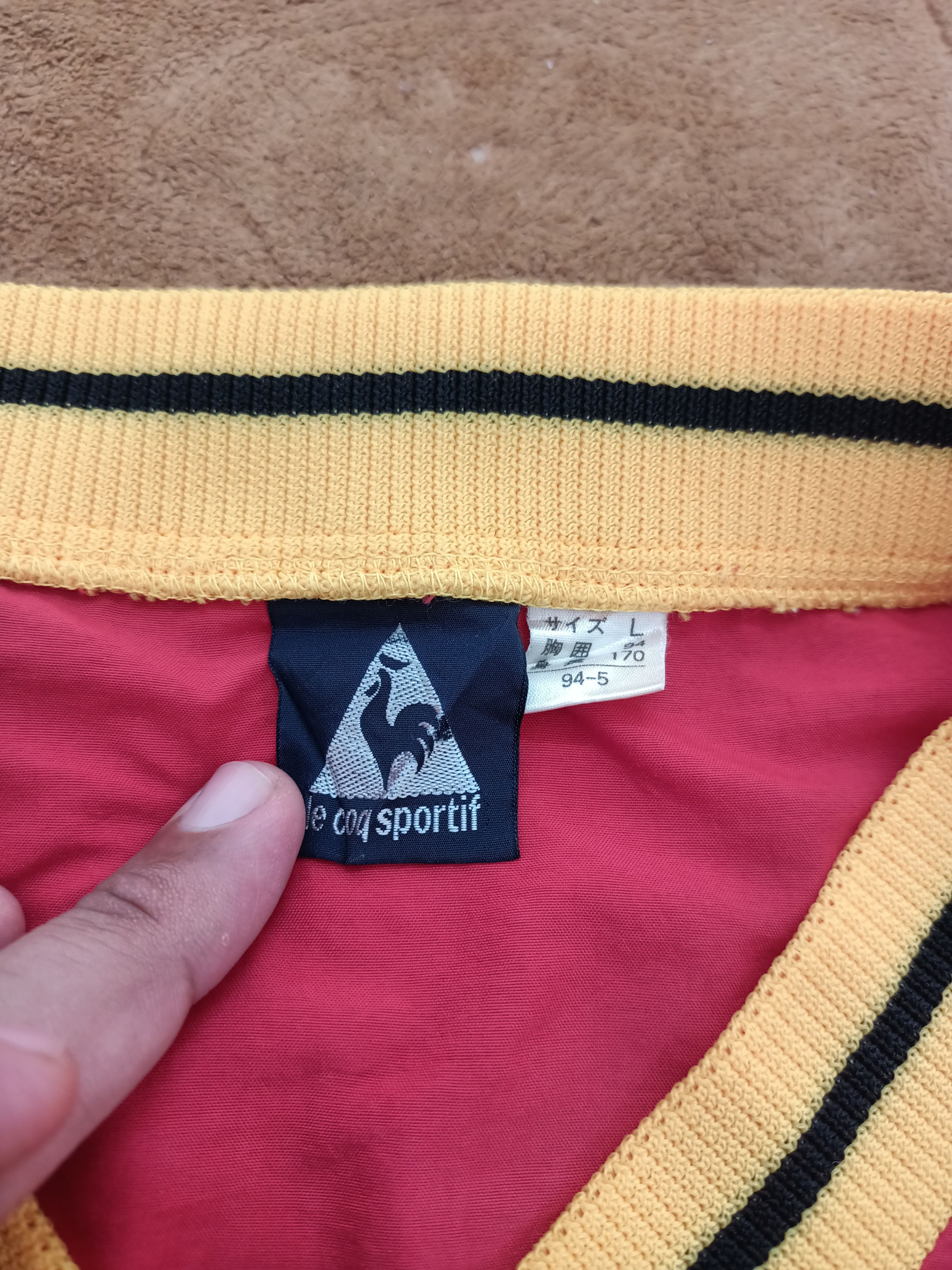 Le Coq Sportif Vintage Le coq sportif crop top mesh t-shirt Size US L / EU 52-54 / 3 - 5 Thumbnail