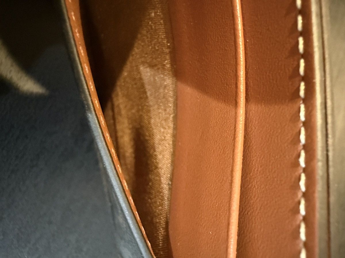 Celine Celine Medium Card Holder in Triomphe Canvas/Calfskin Size ONE SIZE - 6 Thumbnail