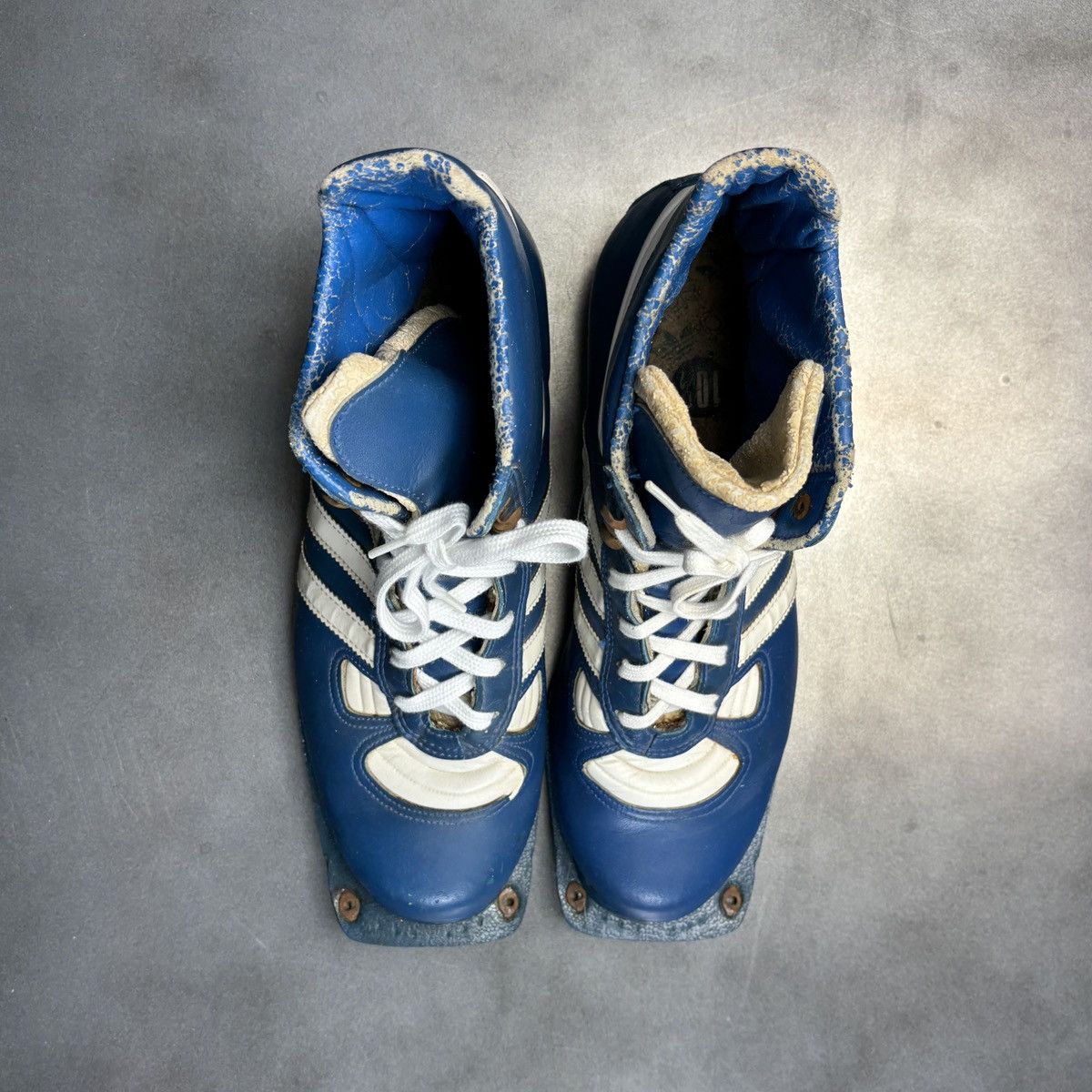 Adidas × Vintage 1970s Adidas St. Mortiz Vintage Adidas Ski Boots Olympics 10 Size US 10.5 / EU 43-44 - 24 Thumbnail