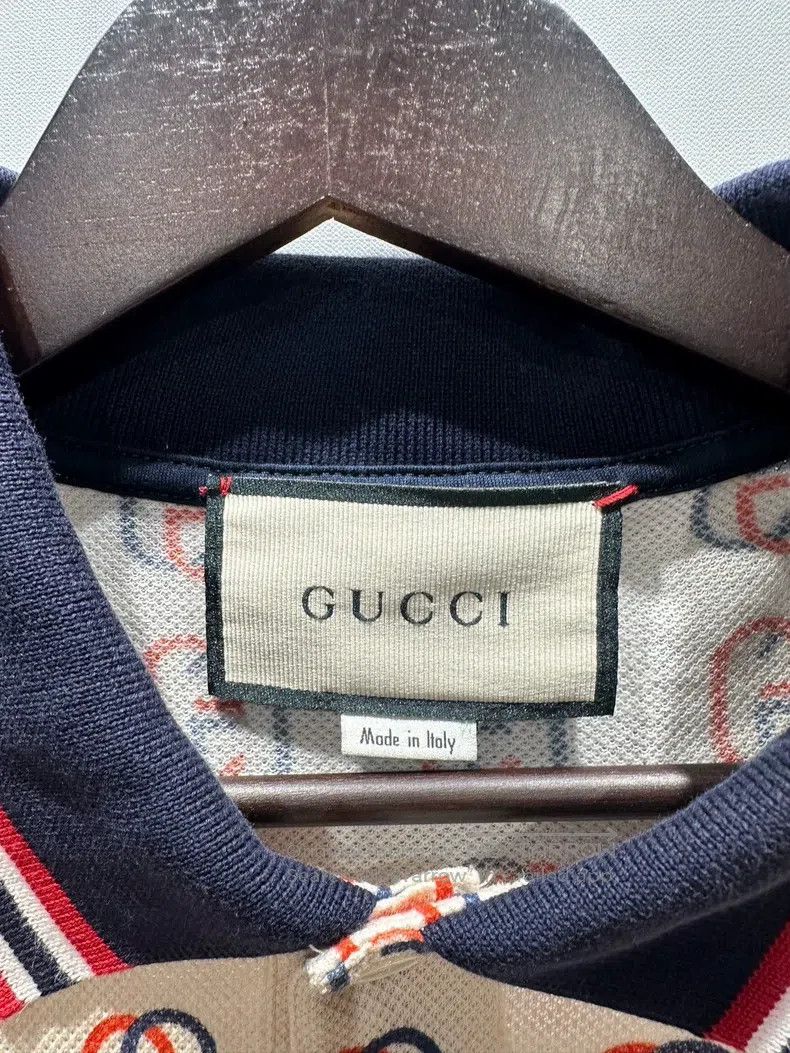 Gucci Gucci Pin full print logo short-sleeved polo shirt Size US M / EU 48-50 / 2 - 3 Thumbnail