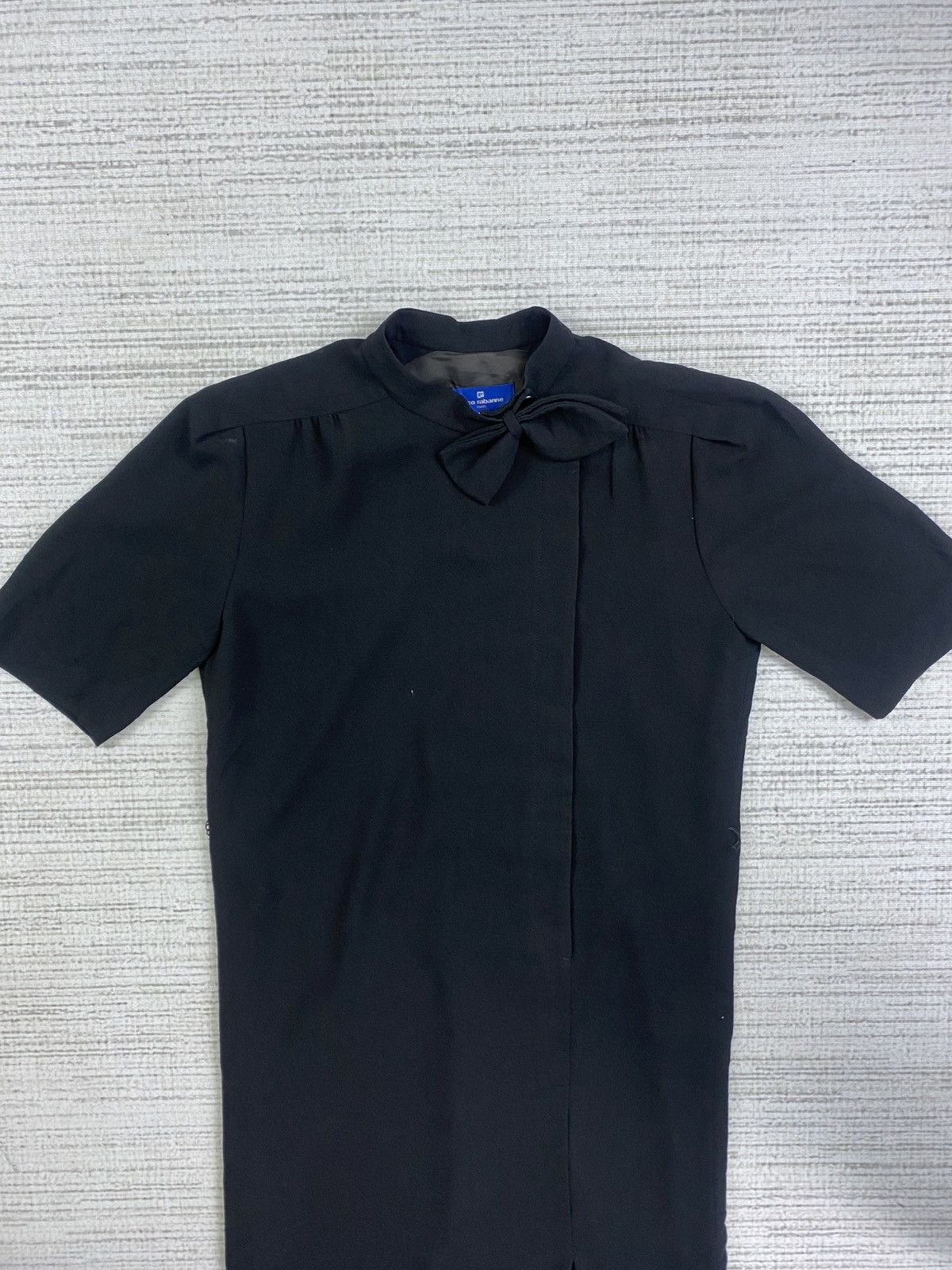 Paco Rabanne × Vintage Vintage Paco Rabanne Casual Slit Ribbon Dress Size S / US 4 / IT 40 - 5 Thumbnail