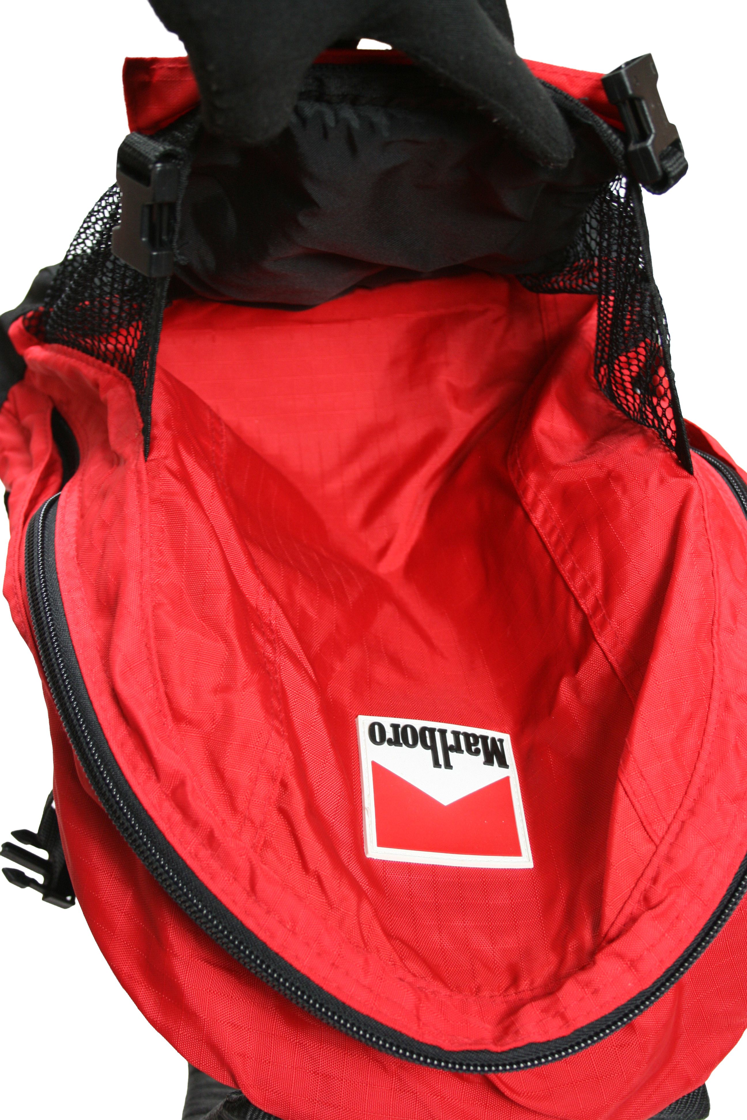 Marlboro 90S Logo Y2K Backpack Vintage Size ONE SIZE - 6 Thumbnail