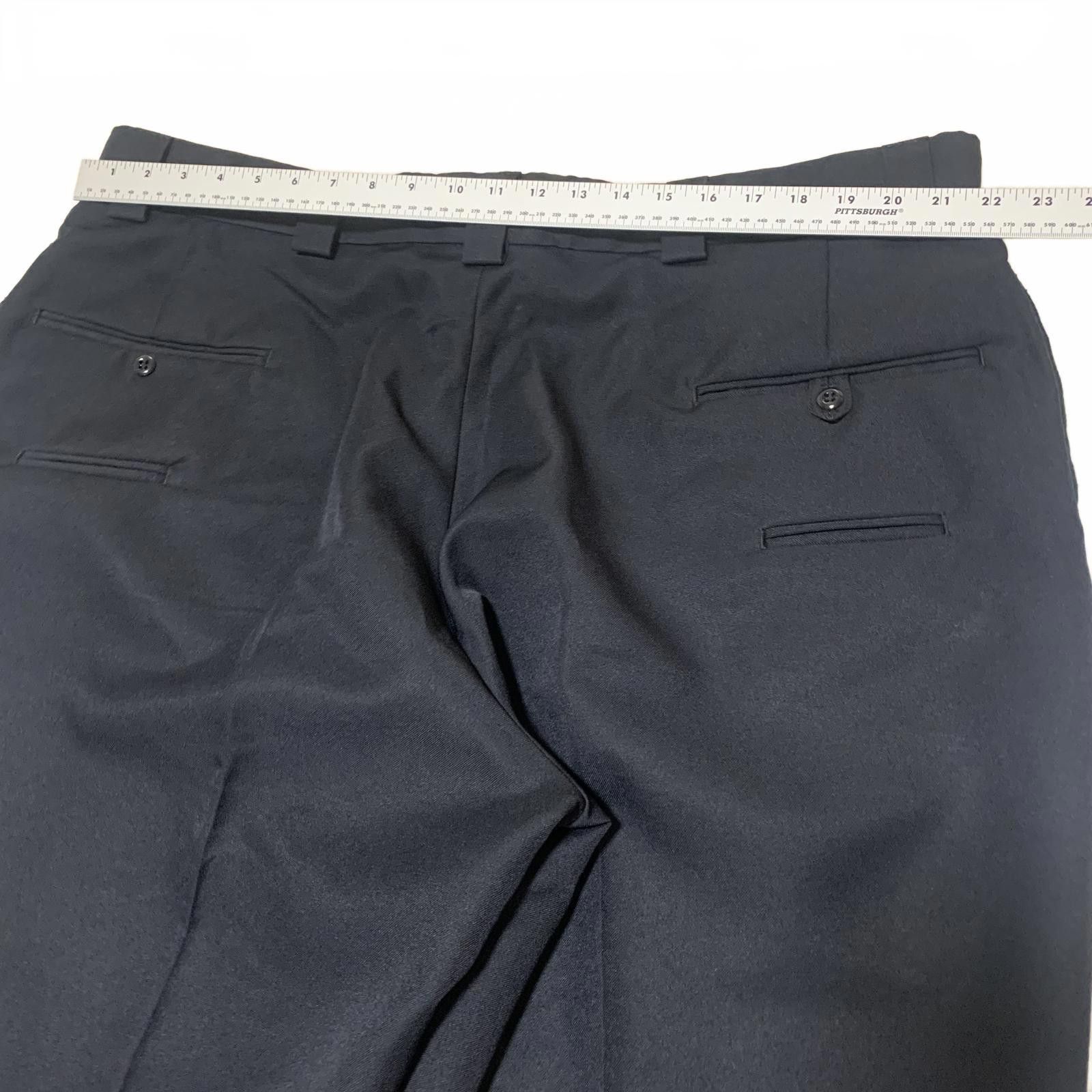 Eddie Bauer Blauer Men's Size 48 Regular Dark Navy Dress Pants Size 54R - 10 Thumbnail