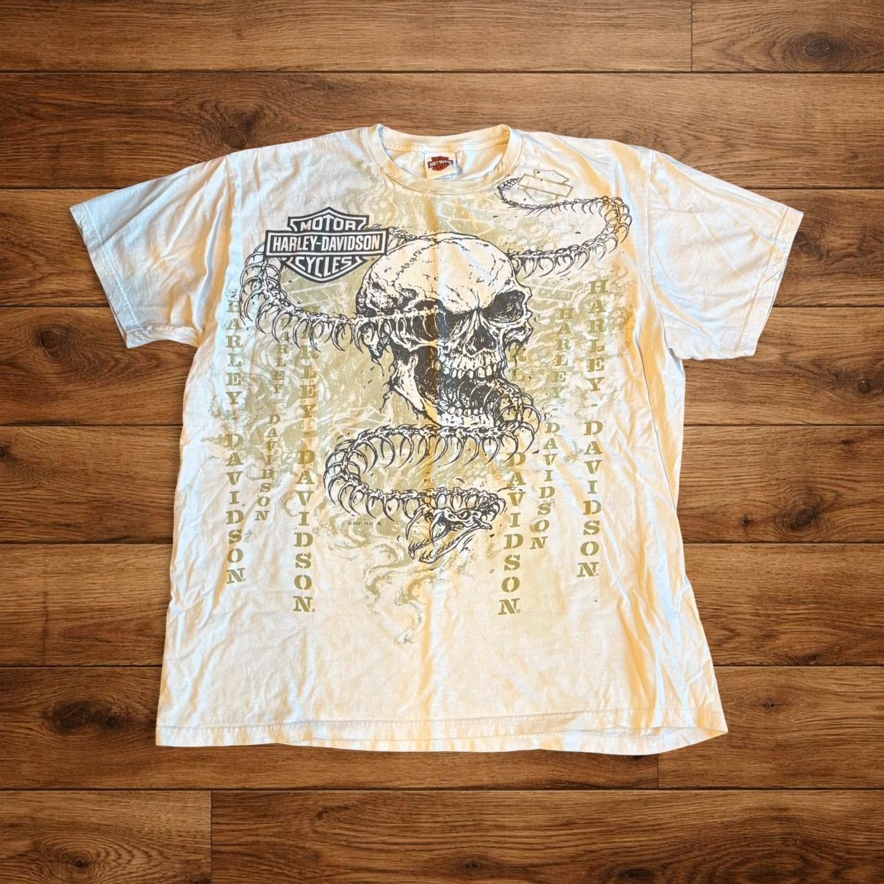 Harley Davidson Y2K Harley Davidson Shirt Size US XXL / EU 58 / 5 - 1 Thumbnail