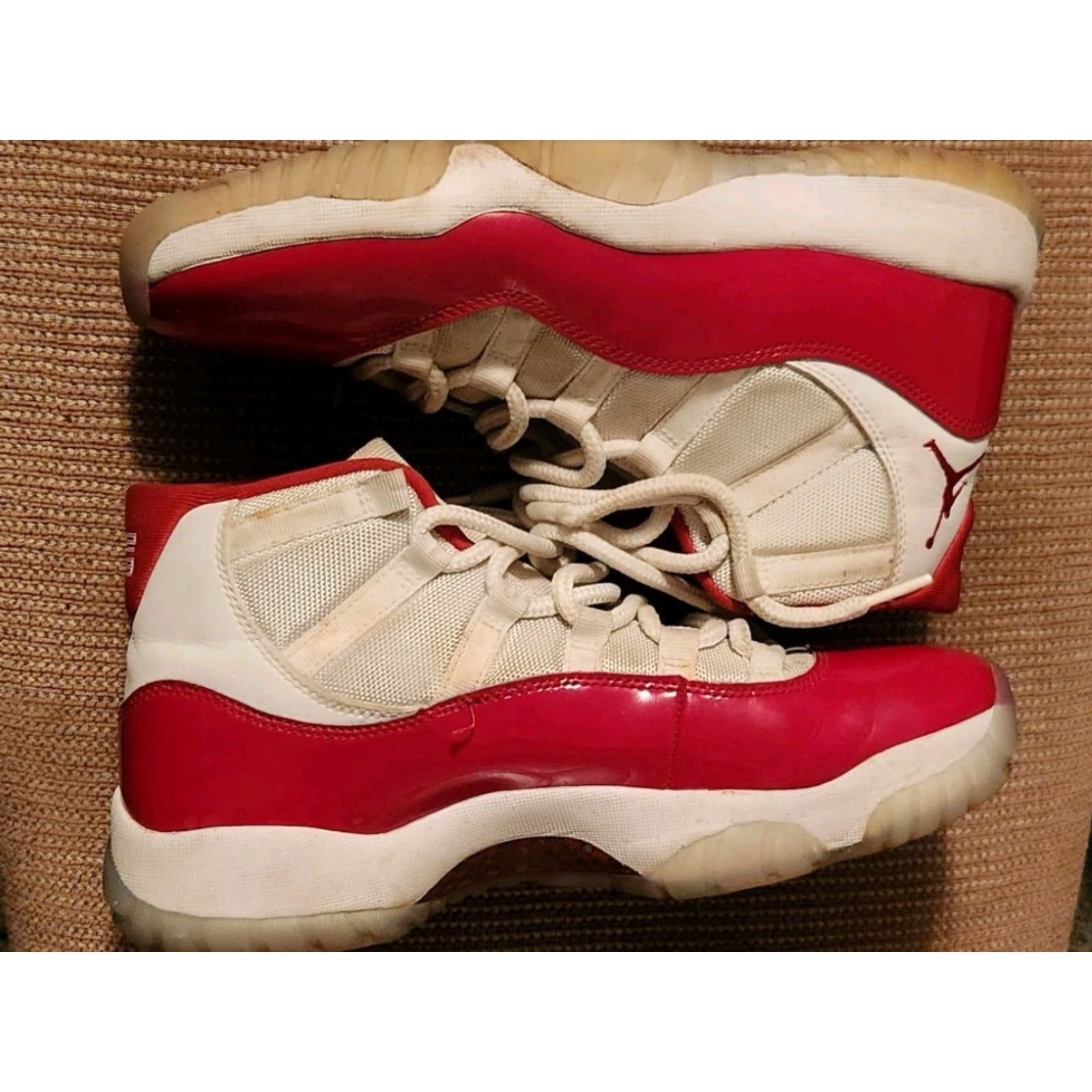 Nike Nike Air Jordan 11 Cherry Retro High Sneaker CT8012-116 Red White Mens 9 2024 Activewear Casual Size US 8 / EU 41 - 2 Thumbnail