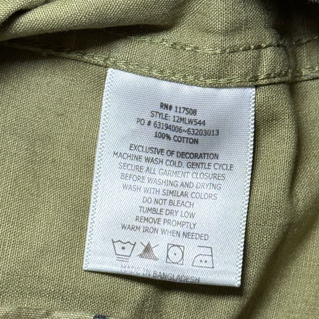 Other Junk Food Tame Oversized Camo Shirt Ivy Green Canvas L Size US L / EU 52-54 / 3 - 5 Thumbnail