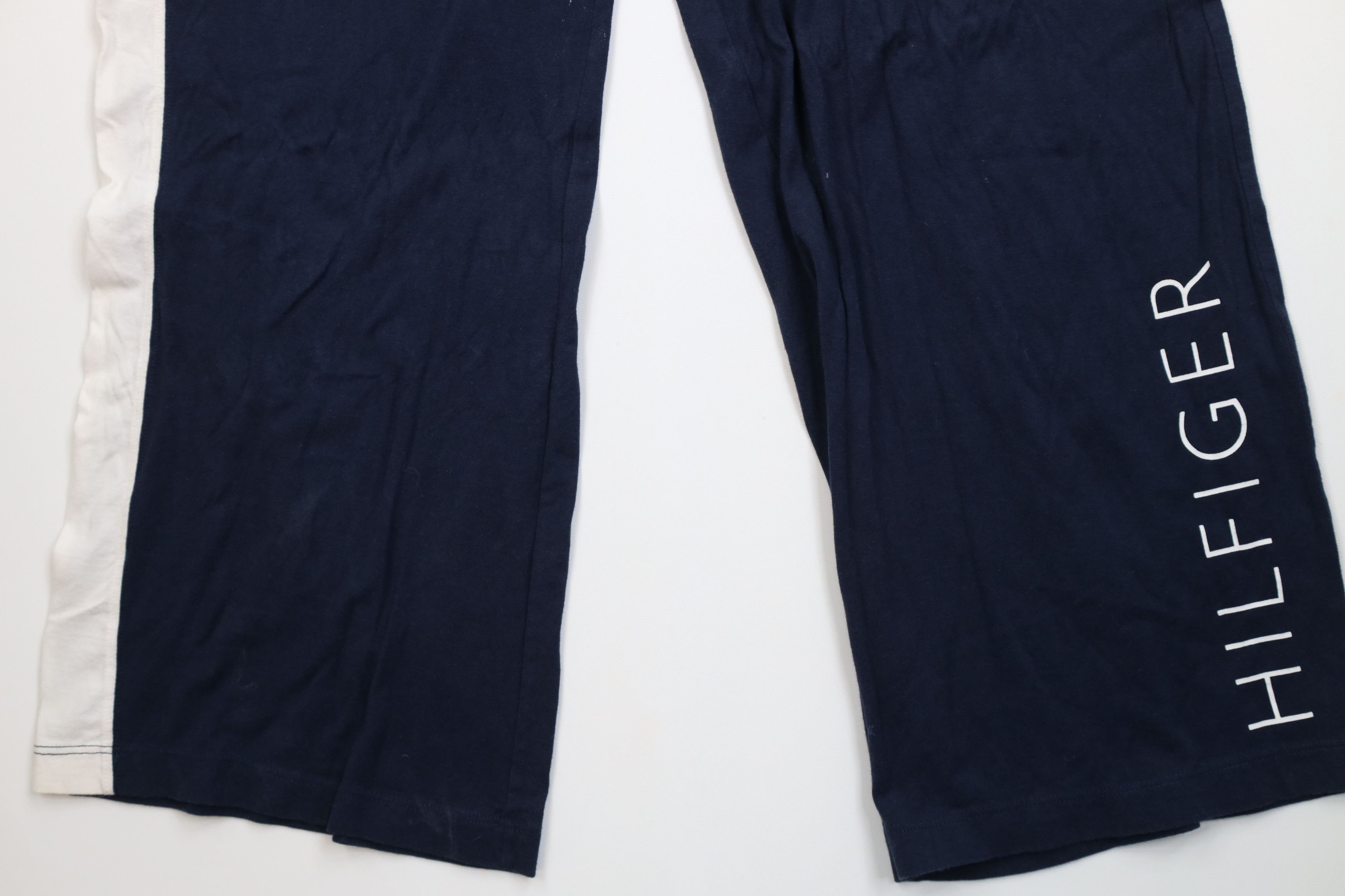 Tommy Hilfiger Vintage 90s Y2K Tommy Hilfiger Spell Wide Leg Pajama Pants Size US 36 / EU 52 - 4 Thumbnail
