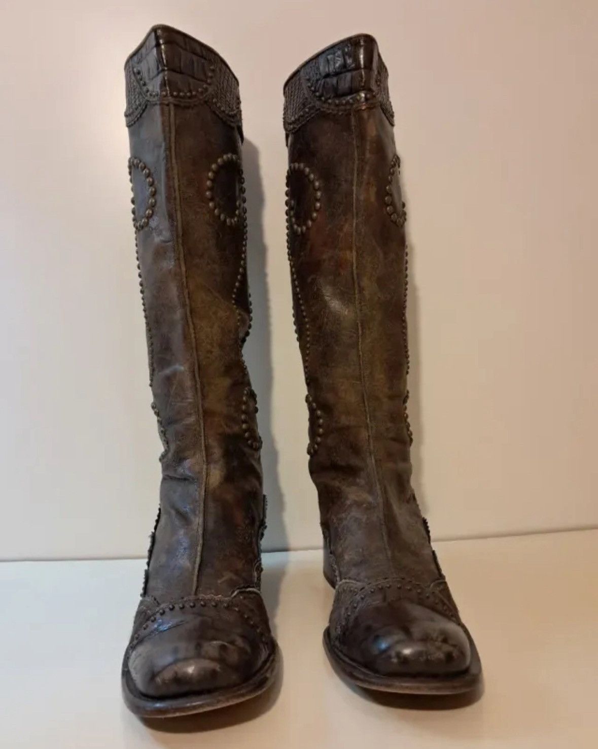 Other El Dantes ocher Boots – Size EU 41 – Genuine Leather Size US 10 / IT 40 - 3 Thumbnail