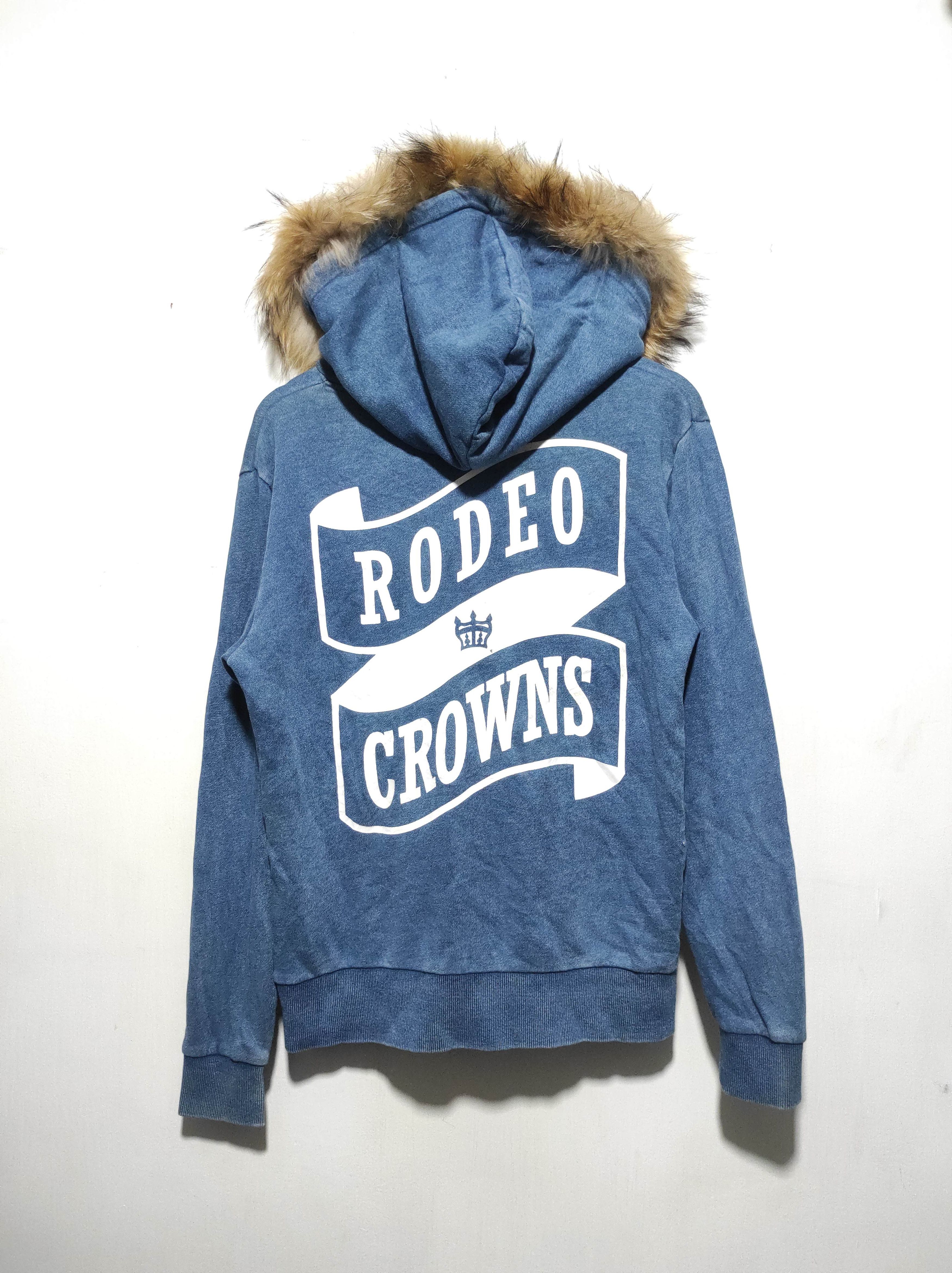 If Six Was Nine Rodeo Crown Denim Fur Hoodie Ifsixwasnine Lgb Style Size US M / EU 48-50 / 2 - 13 Thumbnail