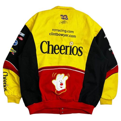 Vintage Clint Bowyer Cheerios NASCAR Racing Jacket