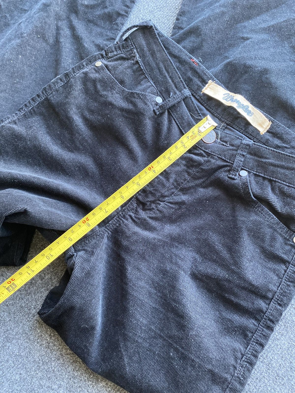 Wrangler 🔥Cowboy Western Vntg Wrangler Flared Corduroy Jeans 26 women Size 26" / US 2 / IT 38 - 7 Thumbnail