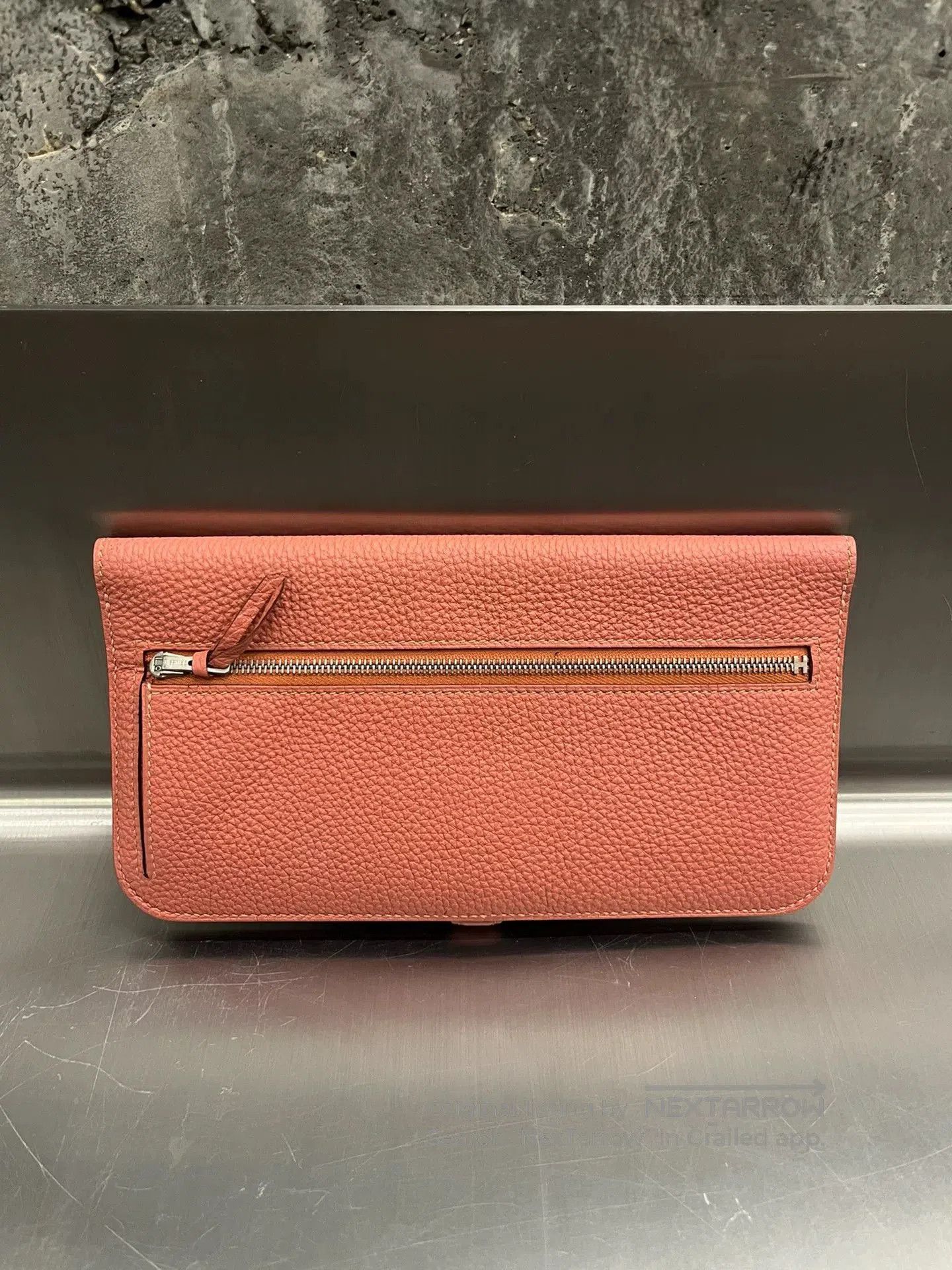 Hermes Hermès Orange Women's Wallet. Size ONE SIZE - 3 Thumbnail