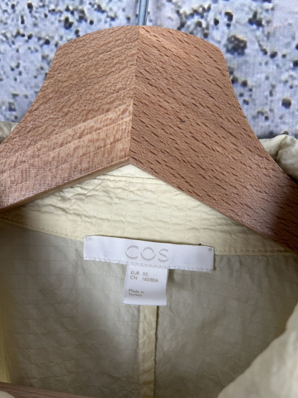 Cos COS Yellow Oversized Shirt Minimalist Alternative Designer Size US XS / EU 42 / 0 - 6 Thumbnail