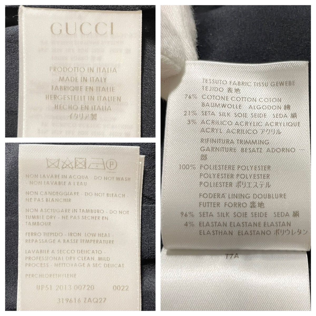Gucci Gucci python pattern art design 5/8 sleeve dress 38 GUCCI Size XS / US 0-2 / IT 36-38 - 3 Thumbnail