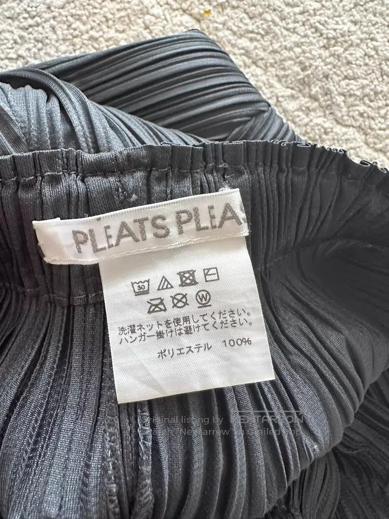 Issey Miyake Issey Miyake size:3 Gray Long Pants Size 31" - 3 Thumbnail