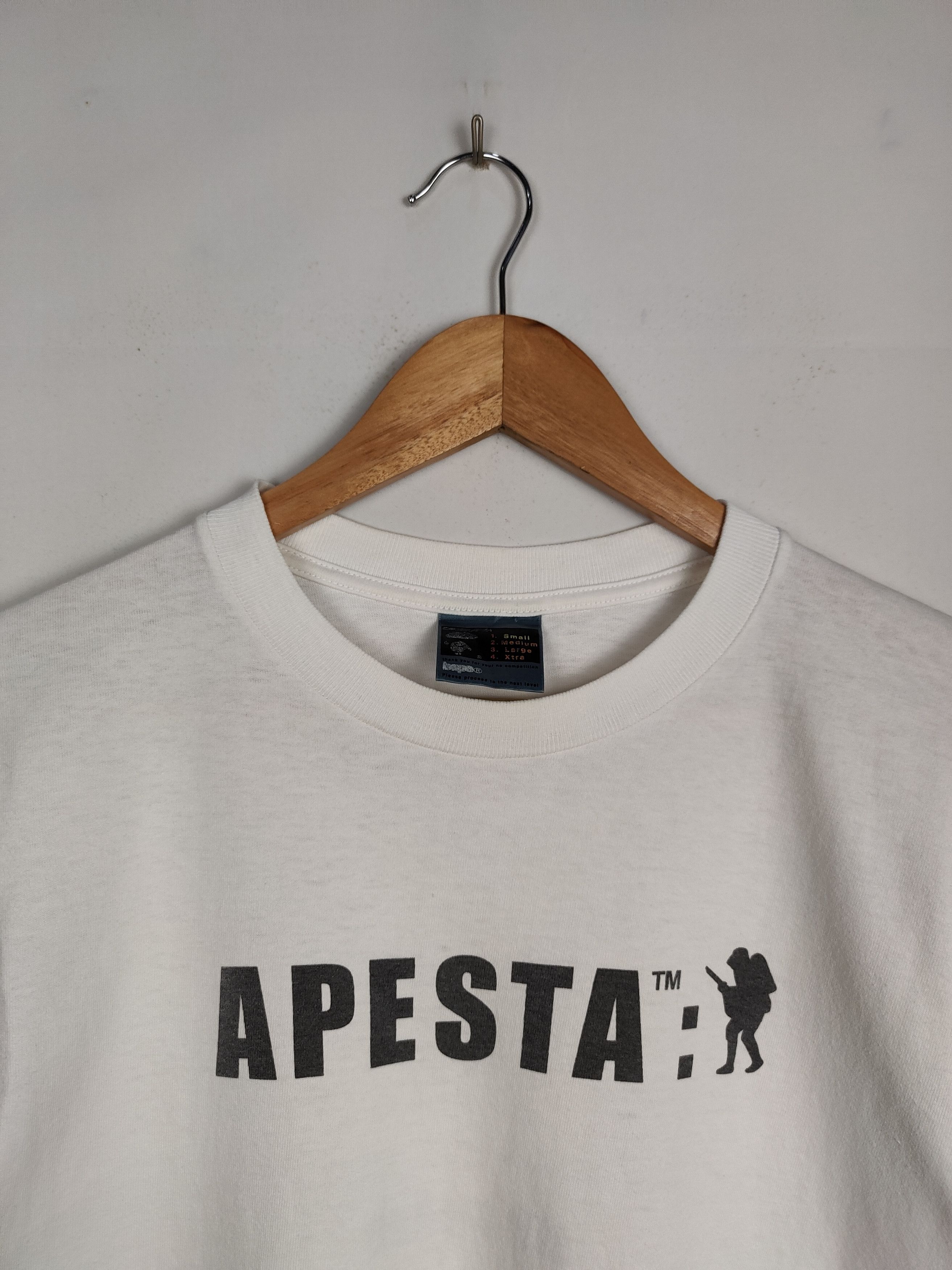 Bape APESTA Foot Soldier Tee Size US S / EU 44-46 / 1 - 2 Thumbnail