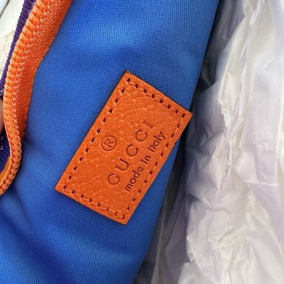 Gucci NEW 100% Authentic GUCCI 752102 GG Body Bag Cotton Rubber Ny Size ONE SIZE - 7 Thumbnail
