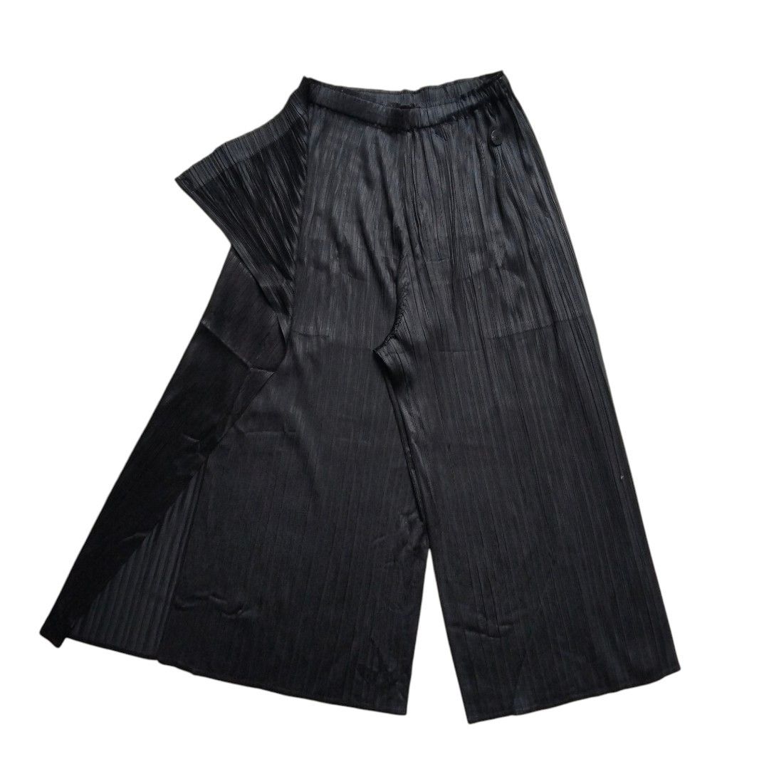 Pleats Please Issey Miyake Pleats please issey miyake asymmetrical wrap pants Size US 30 / EU 46 - 3 Thumbnail