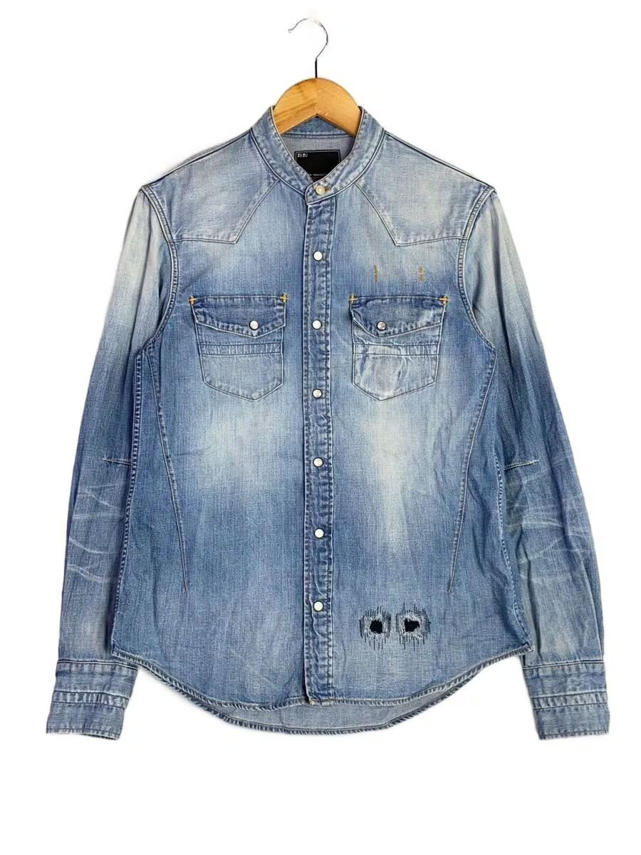 Number (N)ine Distressed Western Denim Jeans Size US L / EU 52-54 / 3 - 1 Thumbnail