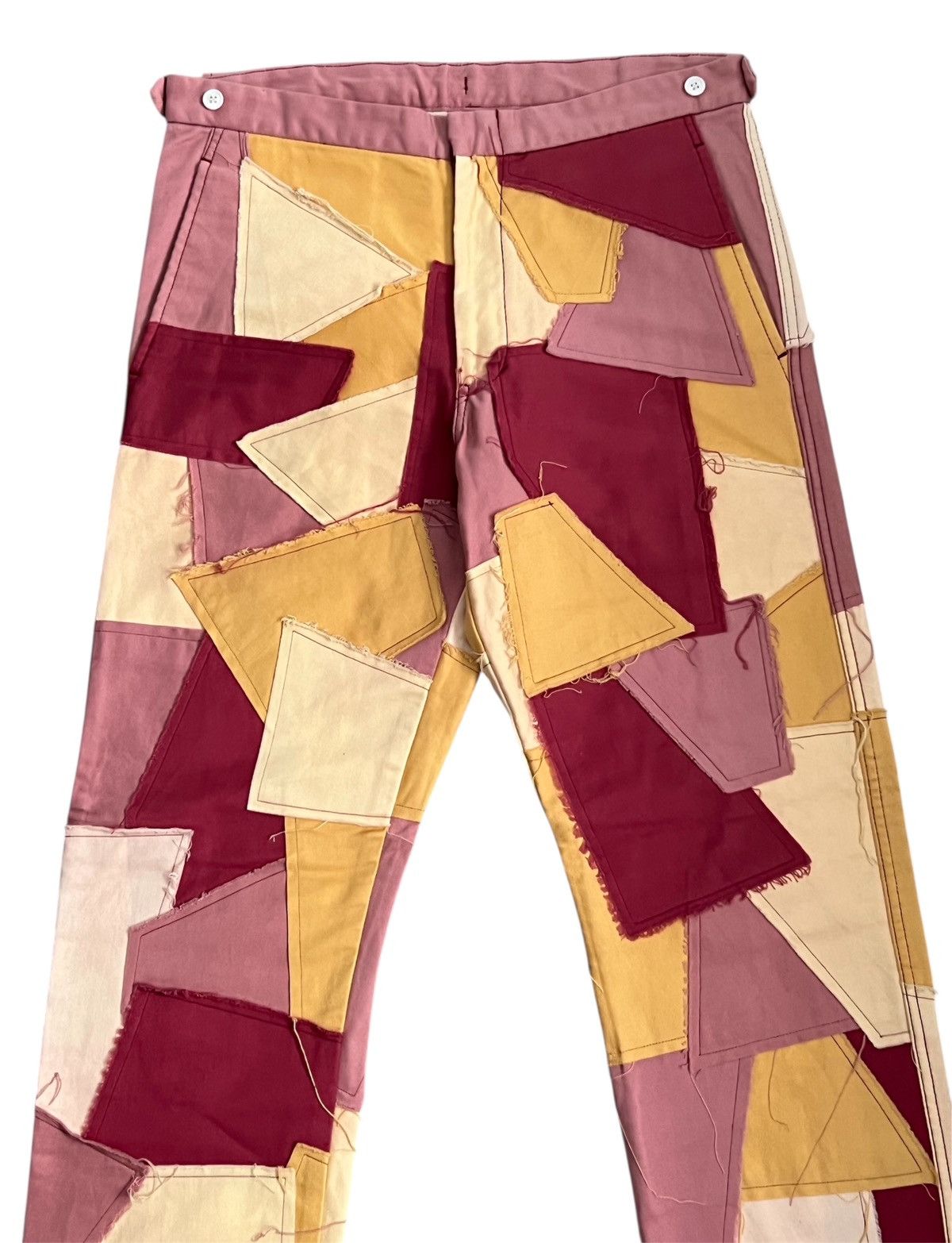 Comme des Garcons Homme Plus 1999 Comme Des Garcons Homme Plus Runway Patchwork Pants Size US 33 - 3 Thumbnail