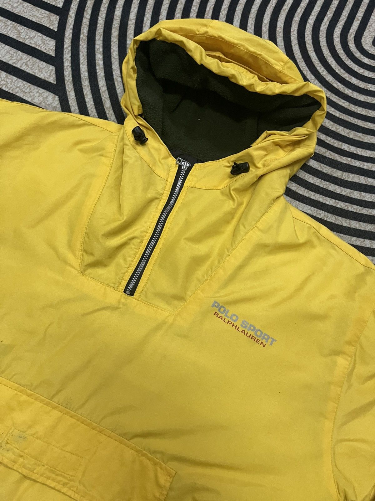 Polo Ralph Lauren 90s POLO SPORT BY RALPH LAUREN HALFZIPPER ANORAK HOODIE Size US XL / EU 56 / 4 - 11 Thumbnail