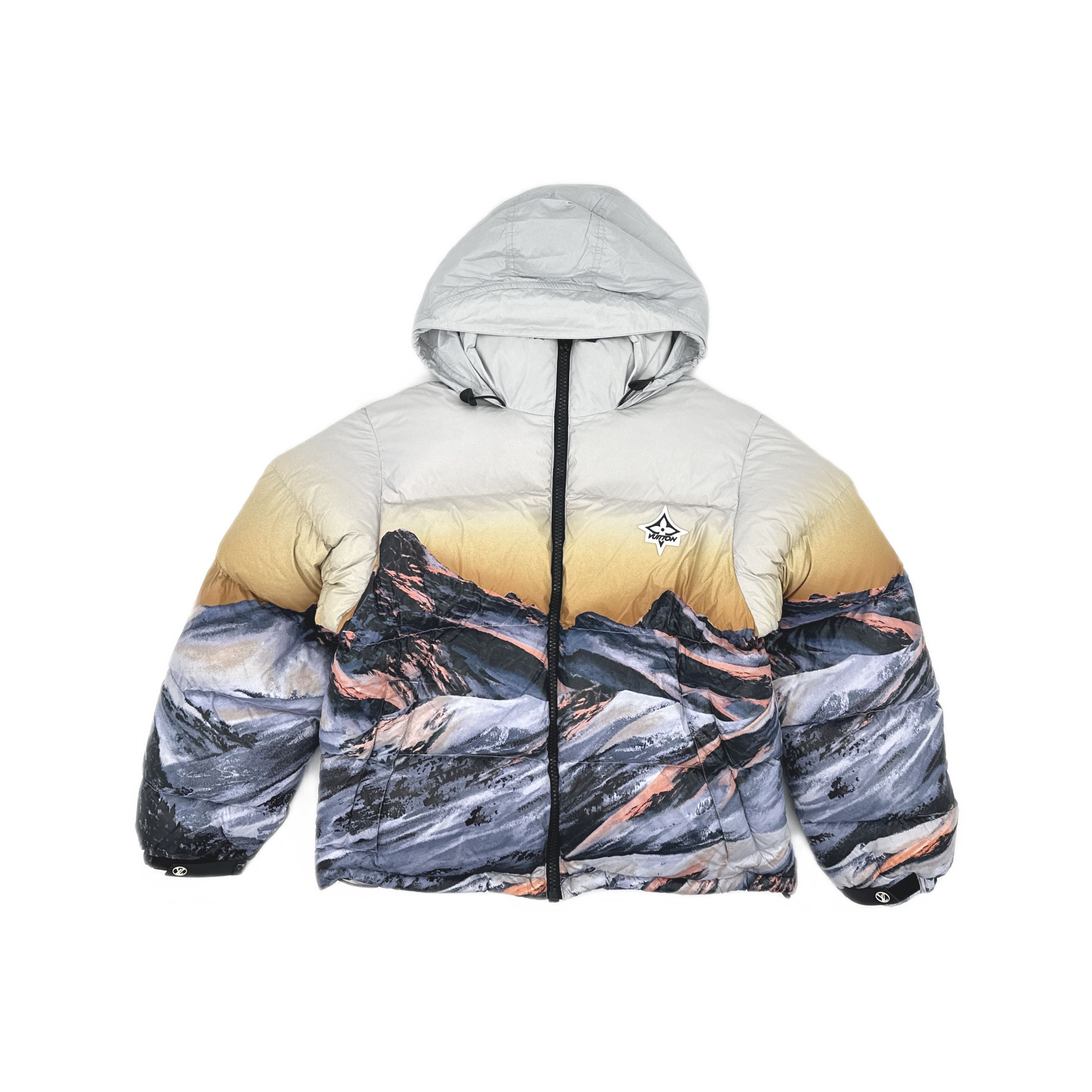 Louis Vuitton Louis Vuitton Landscape Print Down Jacket 34 Size XXS / US 00 / IT 34 - 1 Thumbnail
