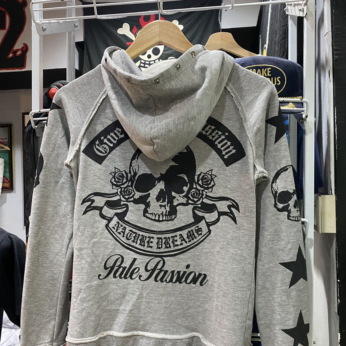 If Six Was Nine Sky Bomber hoodie inspired Hysteric Glamour Punk Bondage Size S / US 4 / IT 40 - 3 Thumbnail