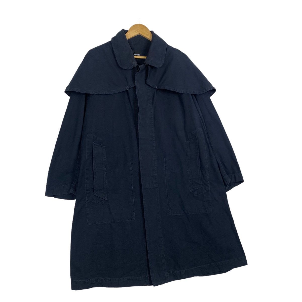 Issey Miyake Ne-net by Issey Miyake trenchcoat double circle arm Size US L / EU 52-54 / 3 - 3 Thumbnail