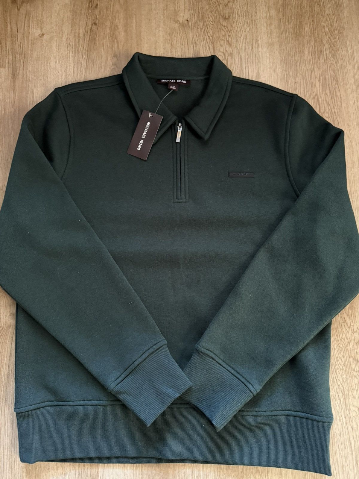 Michael Kors Michael Khors 3/4 Zip Jacket Size US L / EU 52-54 / 3 - 1 Thumbnail