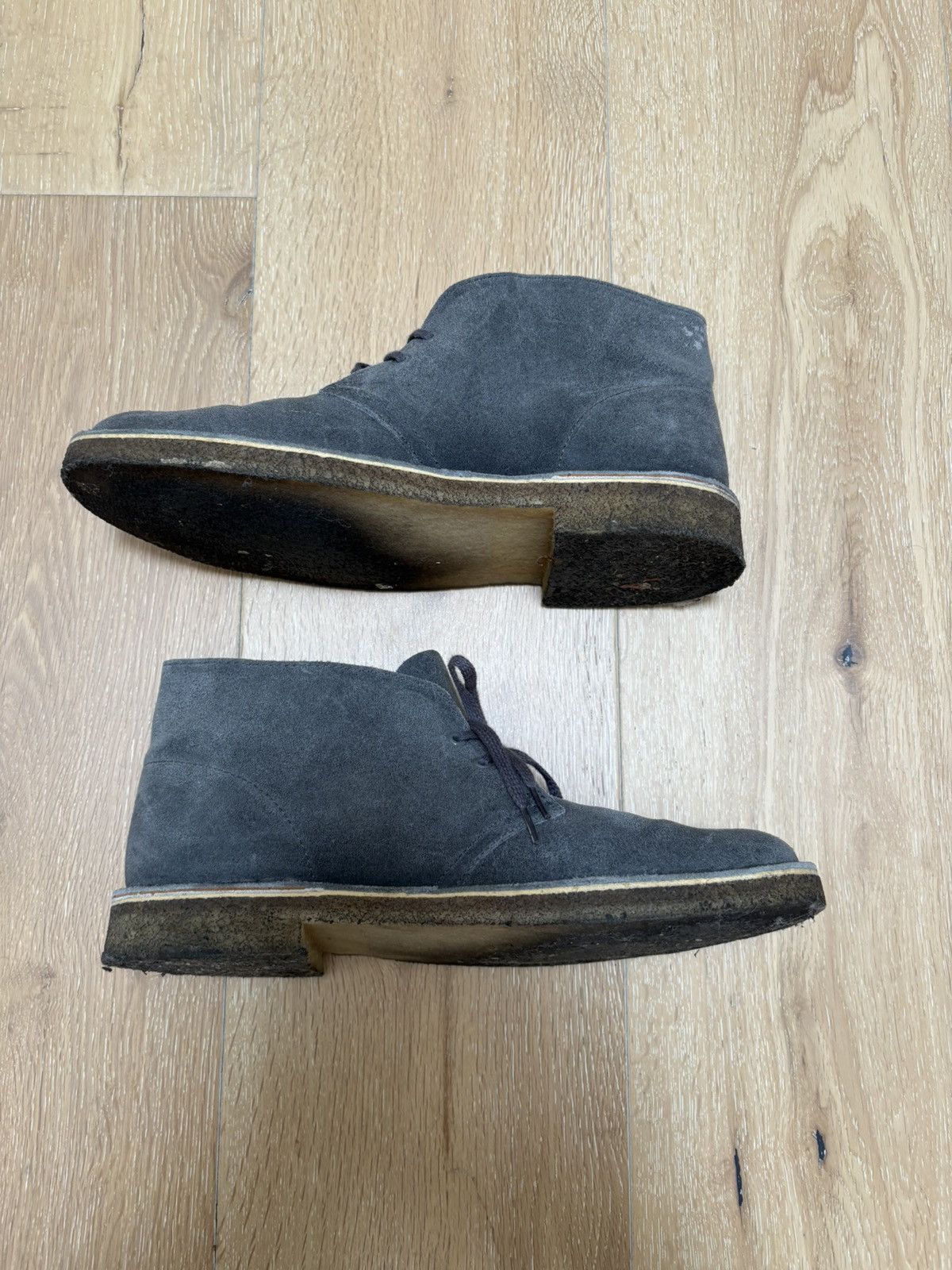 Clarks Men's Shoes Clarks Originals DESERT Boots GREY Size 9 Size US 9 / EU 42 - 6 Thumbnail