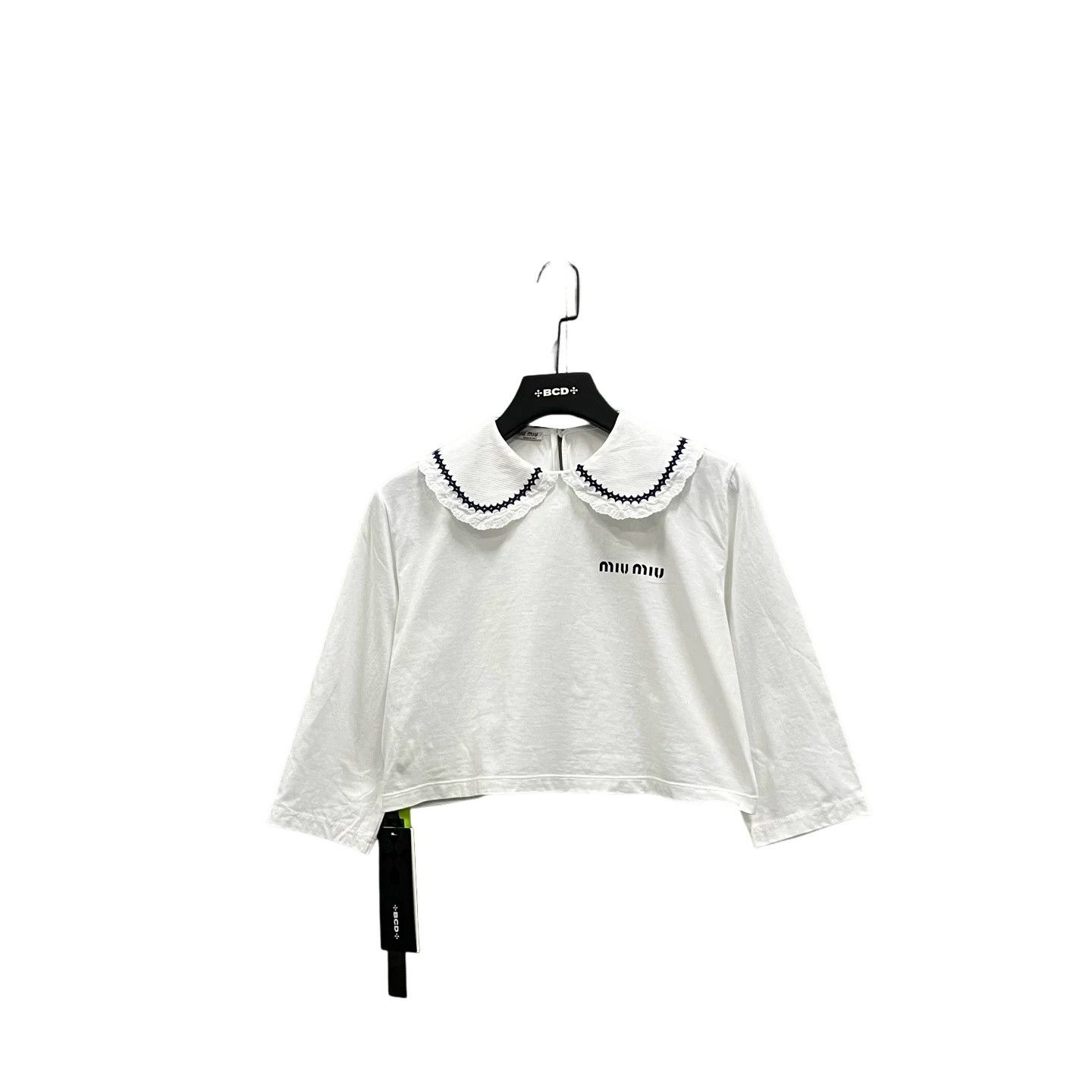 Miu Miu Miu Miu Doll Collar Long Sleeve Top Size M Size M / US 6-8 / IT 42-44 - 1 Thumbnail