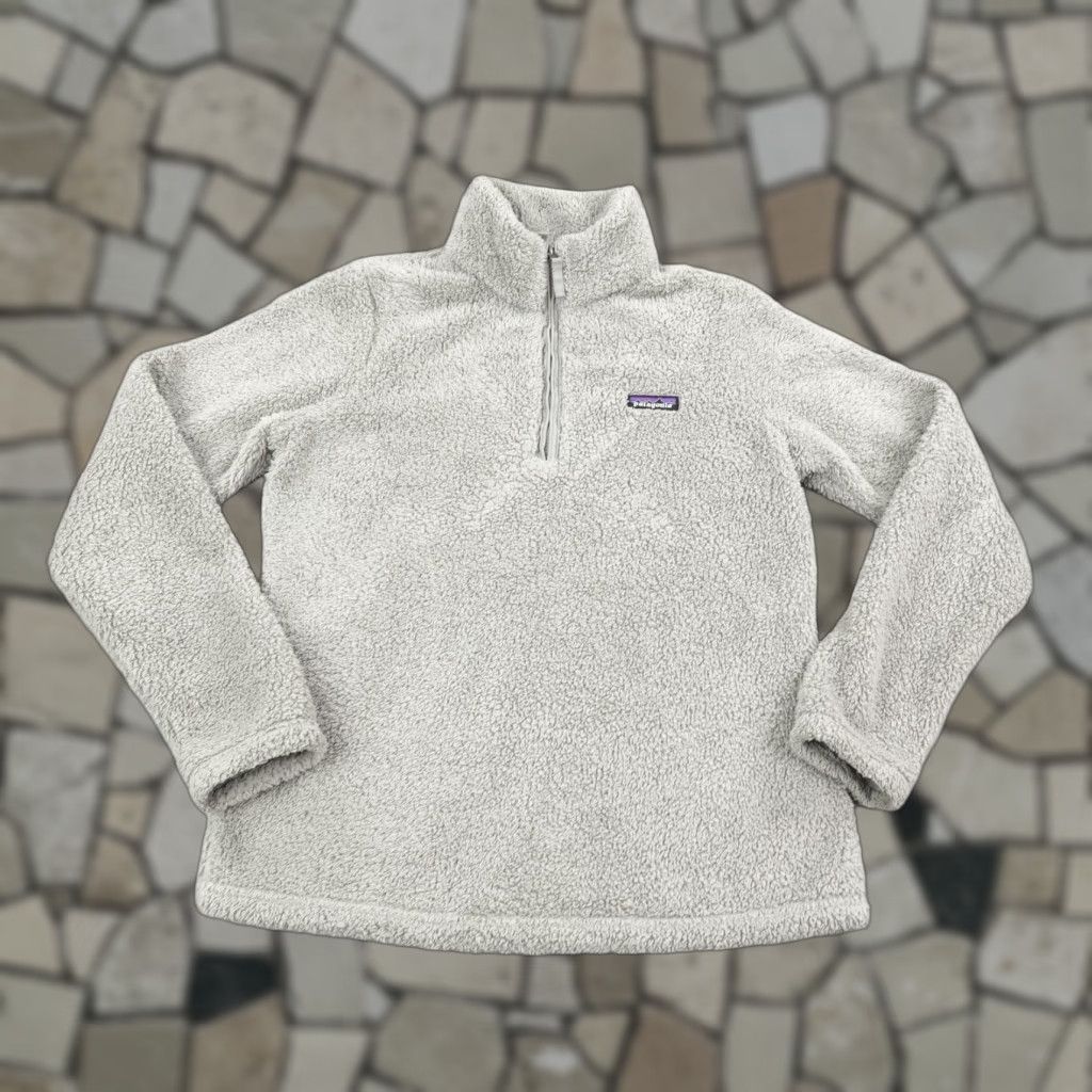 Patagonia Patagonia Sweater Womens Medium Gray Los Gatos Fleece 1/4 Zip Pullover High Pile Size M / US 6-8 / IT 42-44 - 1 Thumbnail