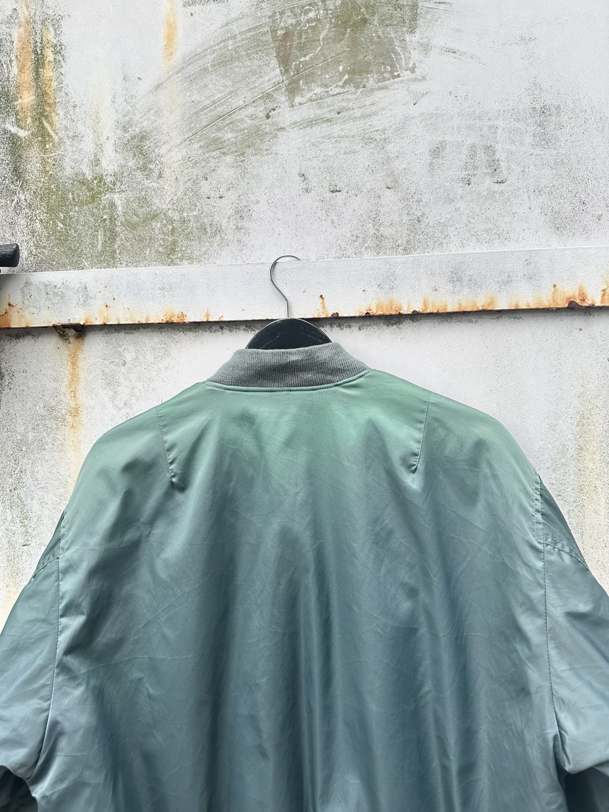 Vintage 🪖Vintage Faded MA-1 Man Intermediate Phantom Bomber Jacket Size US XL / EU 56 / 4 - 10 Thumbnail