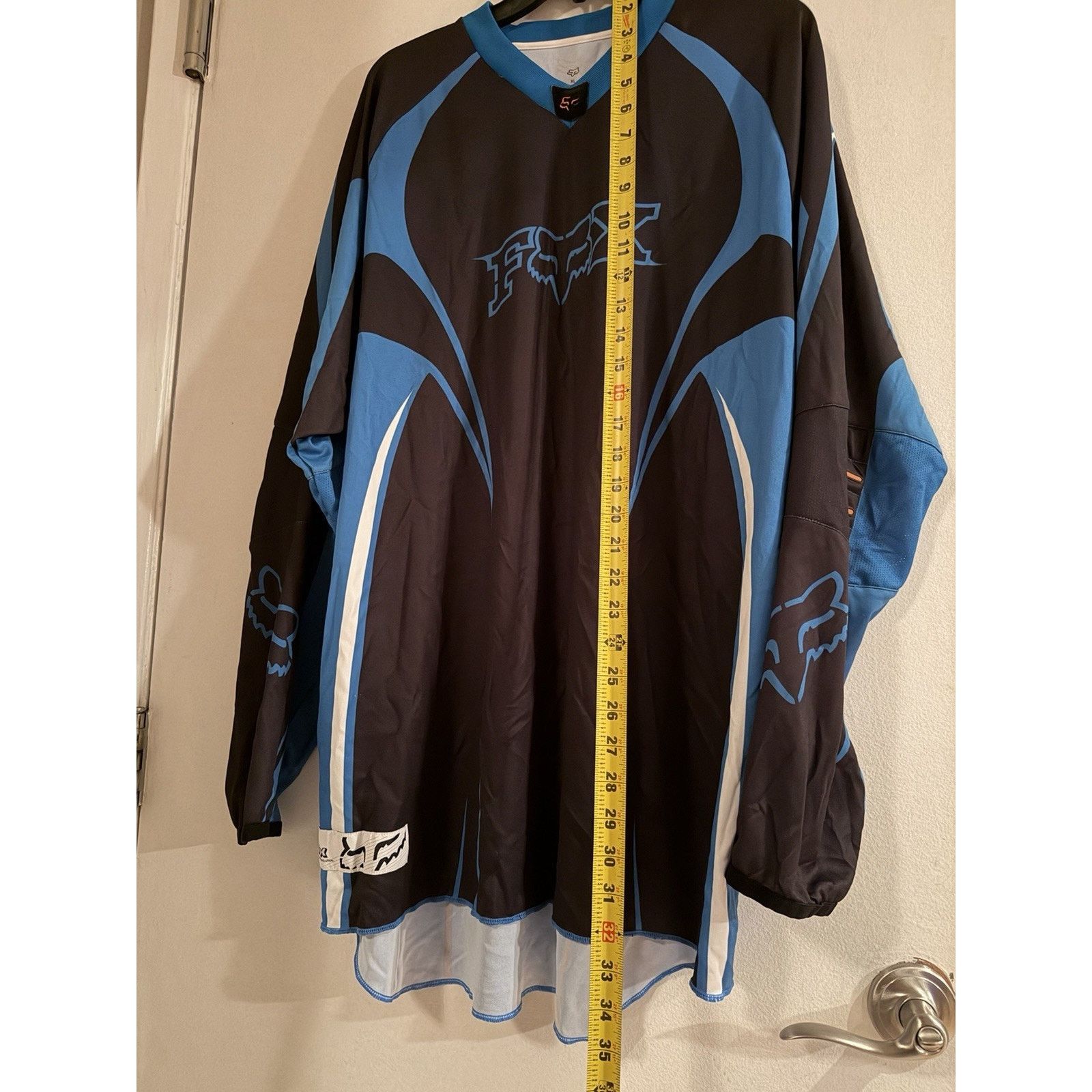 Fox Racing Vintage Fox Racing Jersey XL Long Sleeve Size US XL / EU 56 / 4 - 12 Thumbnail