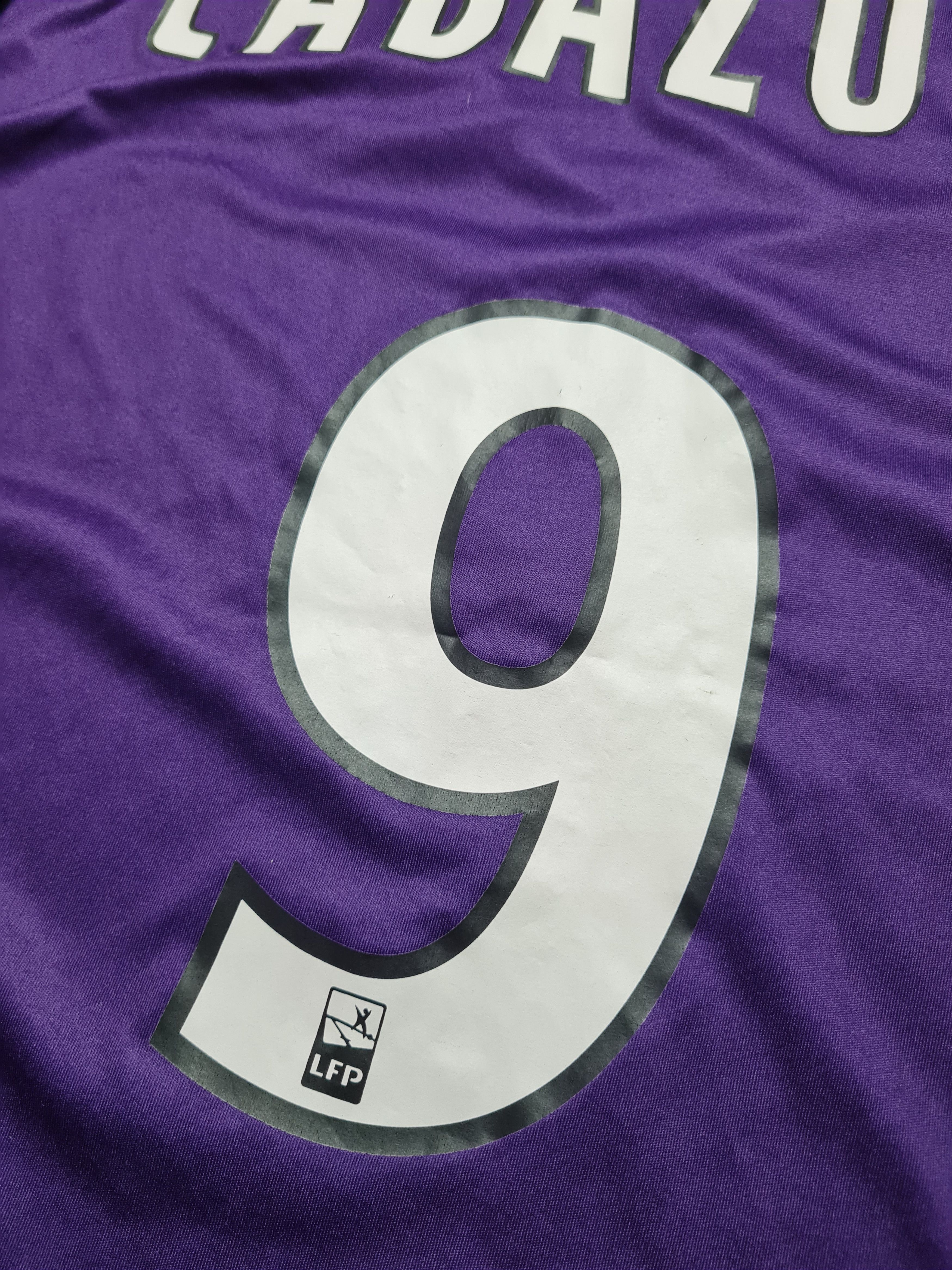 Kappa Football Jersey Maillot Toulouse Kappa #9 VintageTFC Soccer Size US L / EU 52-54 / 3 - 11 Thumbnail