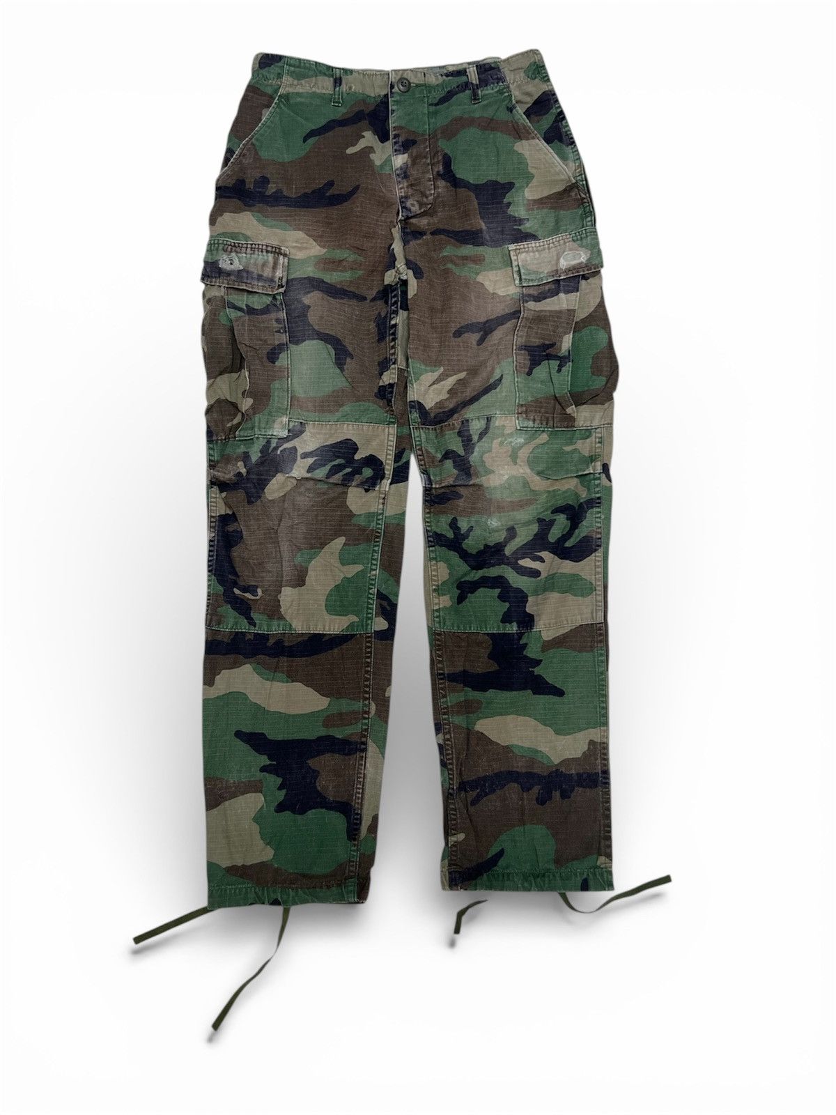 Avirex US Army 1988 Hot Weather Woodland Camo Combat Trousers OG Size US 32 / EU 48 - 1 Thumbnail