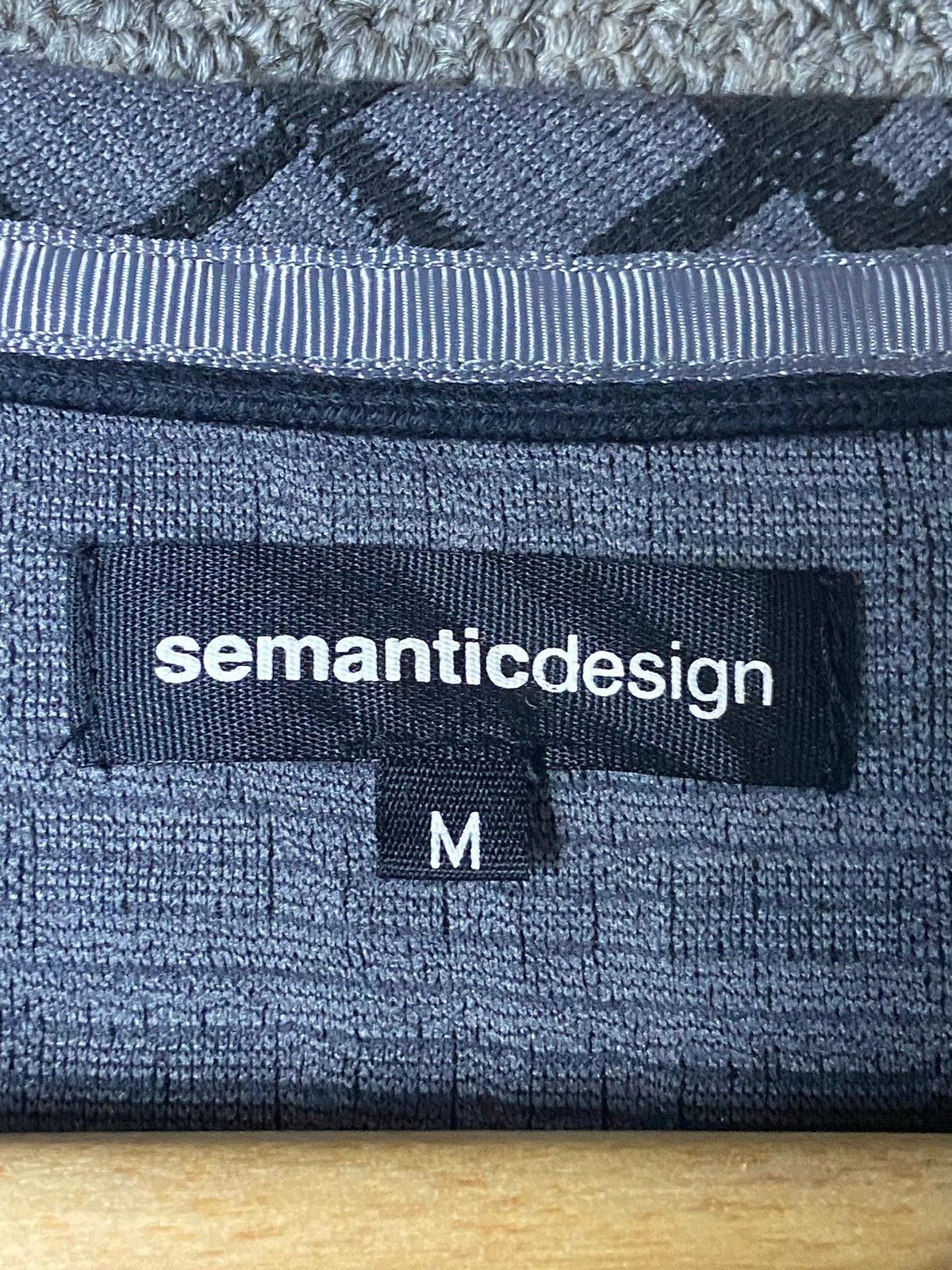 Japanese Brand × Vintage × semanticdesign Semantic Design Brand Checkered Long Sleeve Shirt (119) Size US M / EU 48-50 / 2 - 6 Thumbnail
