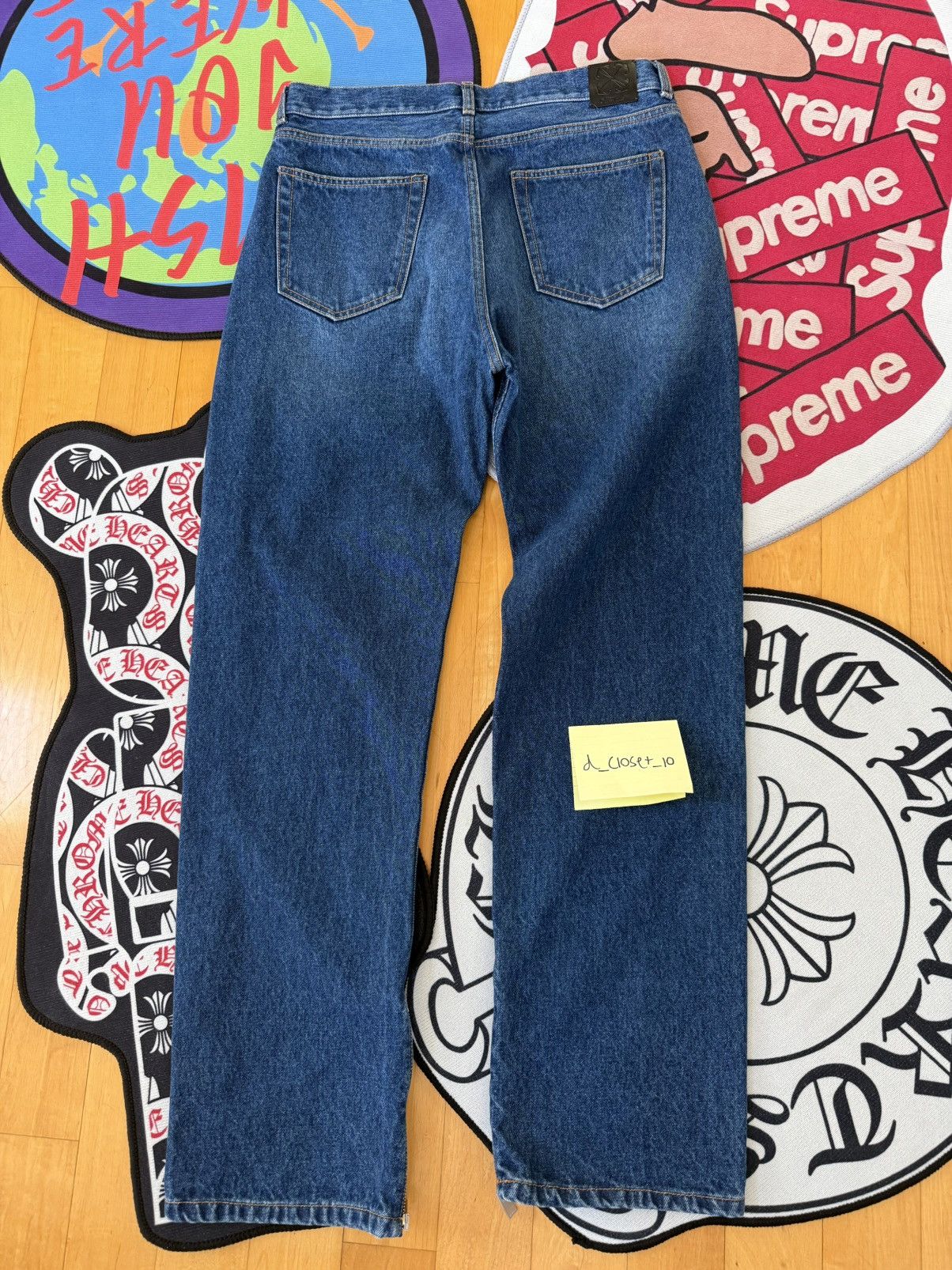 Off-White Off-White Jeans UOarr tab zip Size US 32 / EU 48 - 2 Thumbnail