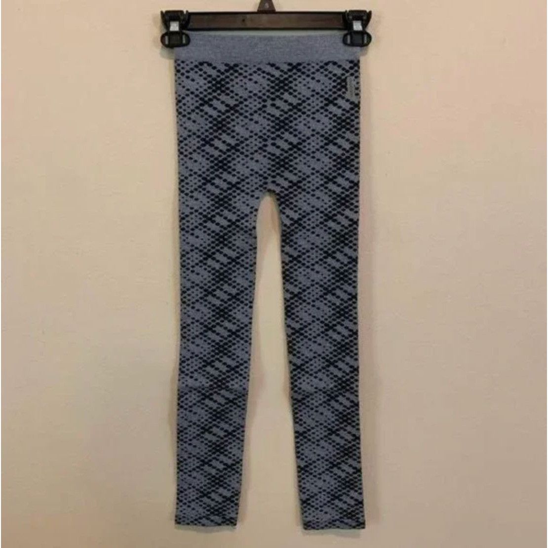 Other Avocado Blue and Black Spotted Cable Knit Lounge Yoga Leggin Size 25" / US 0 / IT 36 - 2 Thumbnail