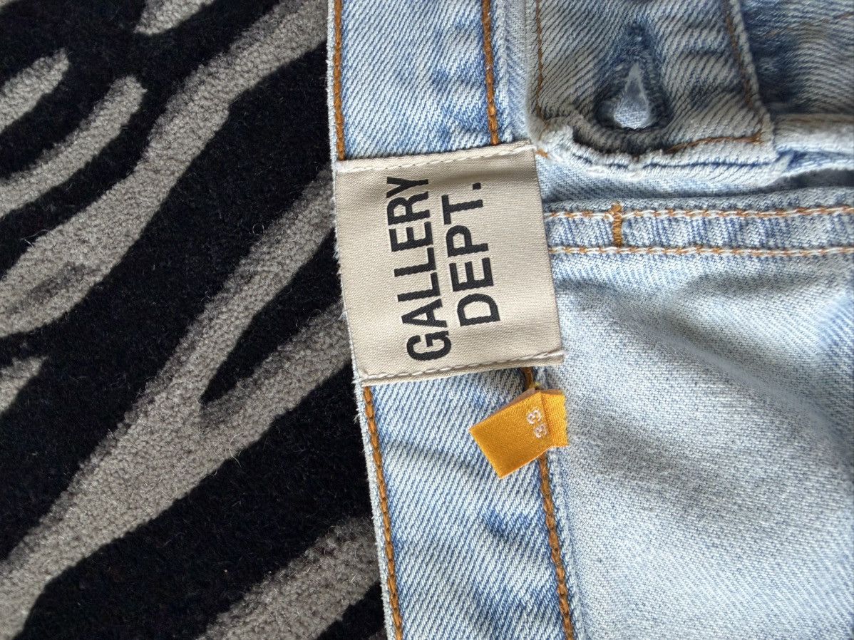 Gallery Dept. Gallery Dept. Light Wash Flare Denim Sz 33 Size US 33 - 10 Thumbnail