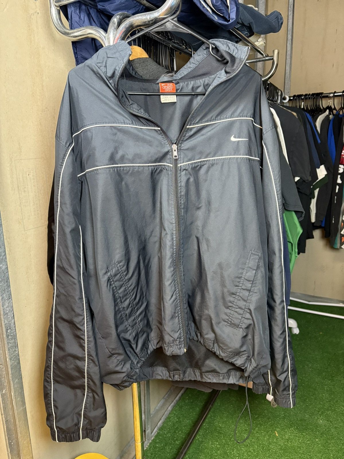 Nike × Vintage Y2K Nike Windbreaker zip up Jacket Size US XXL / EU 58 / 5 - 1 Thumbnail