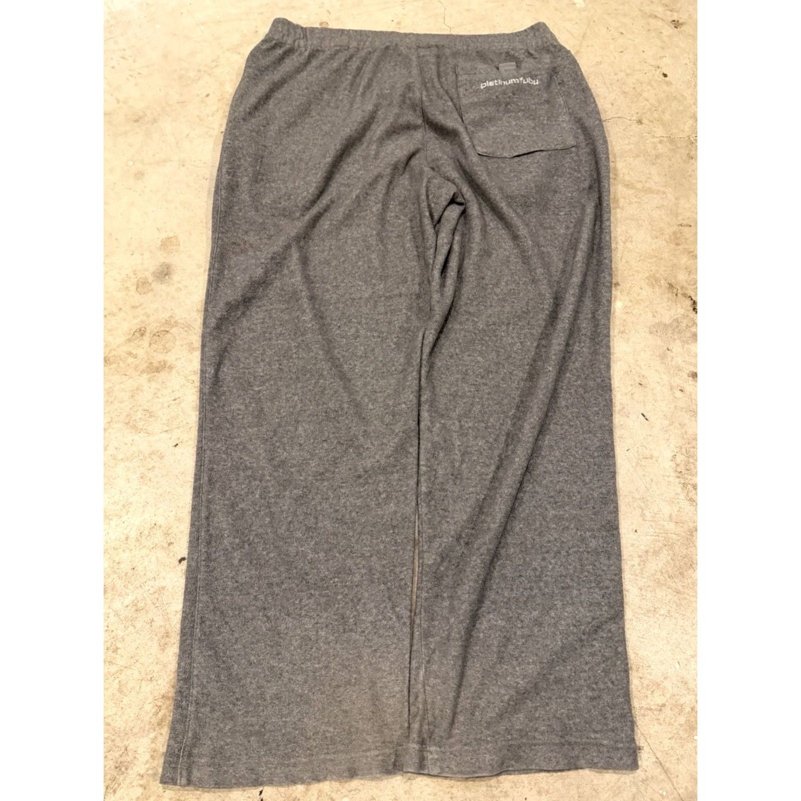 Fubu VINTAGE FUBU Platinum Joggers Sweatpants Gray L Mens Fat Albert Embroidered Y2k Sweatpants Wide-Leg Casual Party/Cocktail Travel 90s Hip Hop Mens Size US 33 - 3 Thumbnail