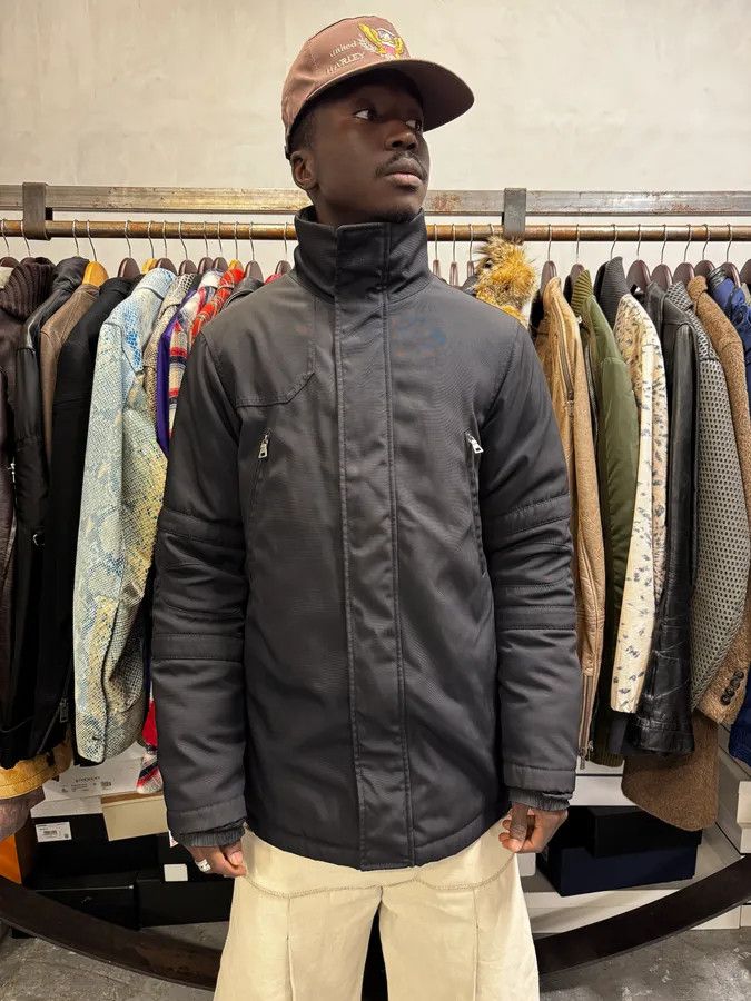 Prada 2000s Prada Linea Rossa Black Padded Jacket Size US S / EU 44-46 / 1 - 2 Thumbnail