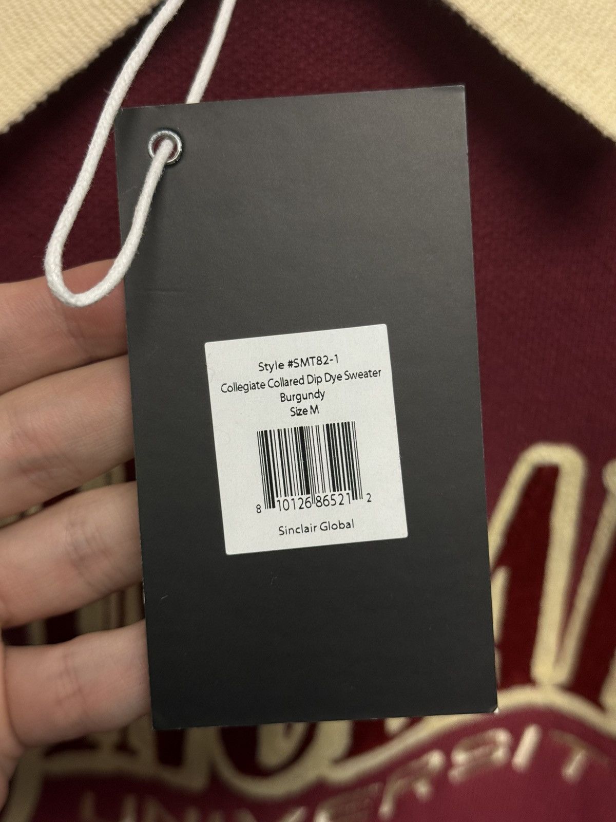 Sinclair Global Sinclair Global Knit Sweater Size Medium (NEW) Size US M / EU 48-50 / 2 - 7 Thumbnail