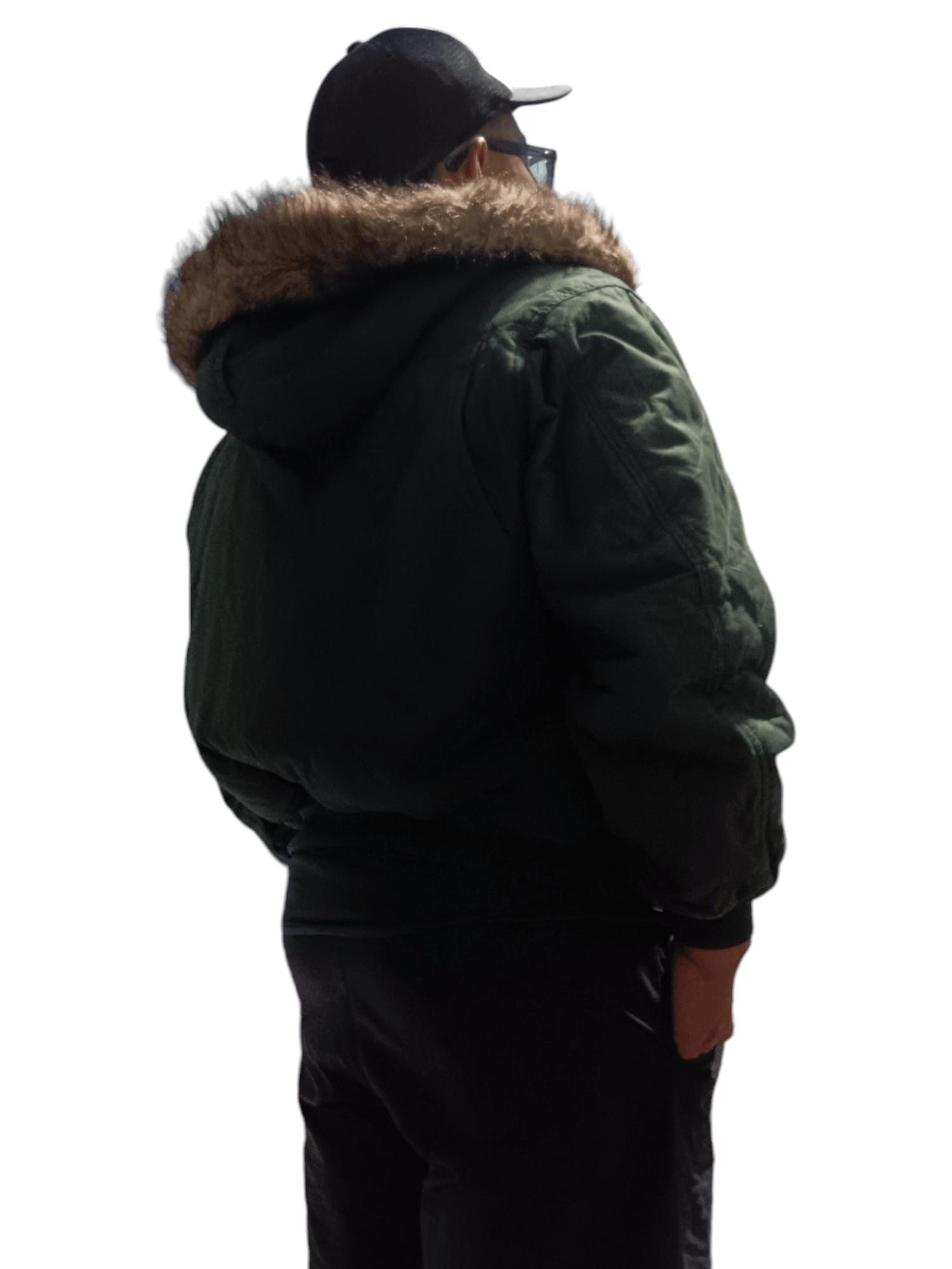 If Six Was Nine × Le Grande Bleu (L.G.B.) × Vintage Vintage mikebirnies fur hoodie sherpa lined jacket Size US XL / EU 56 / 4 - 11 Thumbnail