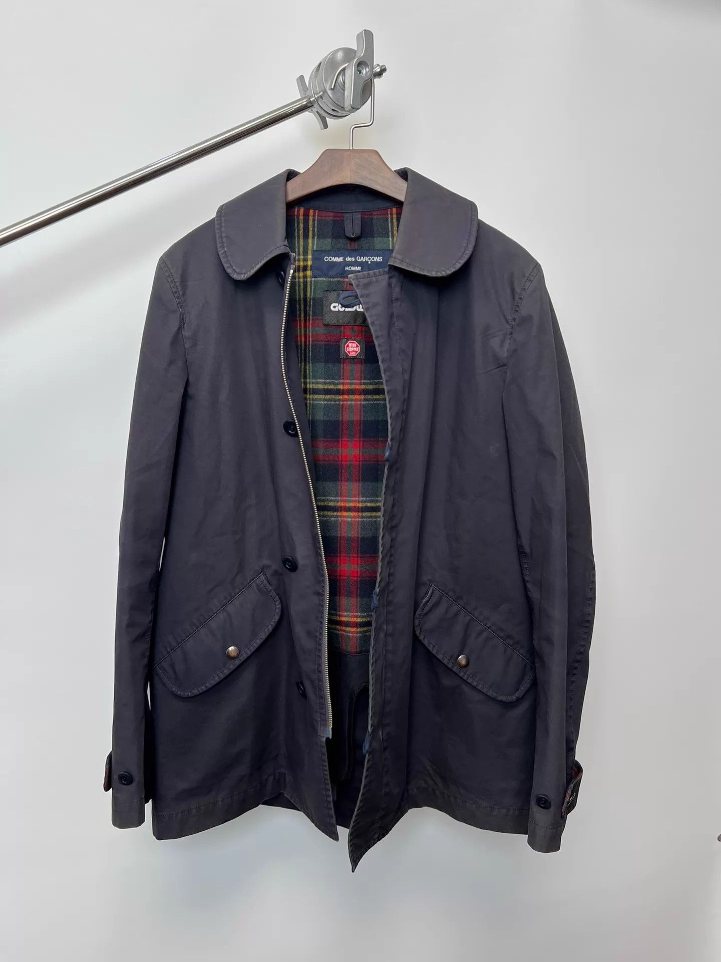 Comme des Garcons CDG X Goldwin Vintage Check Lined Wool Jacket M Size US M / EU 48-50 / 2 - 3 Thumbnail