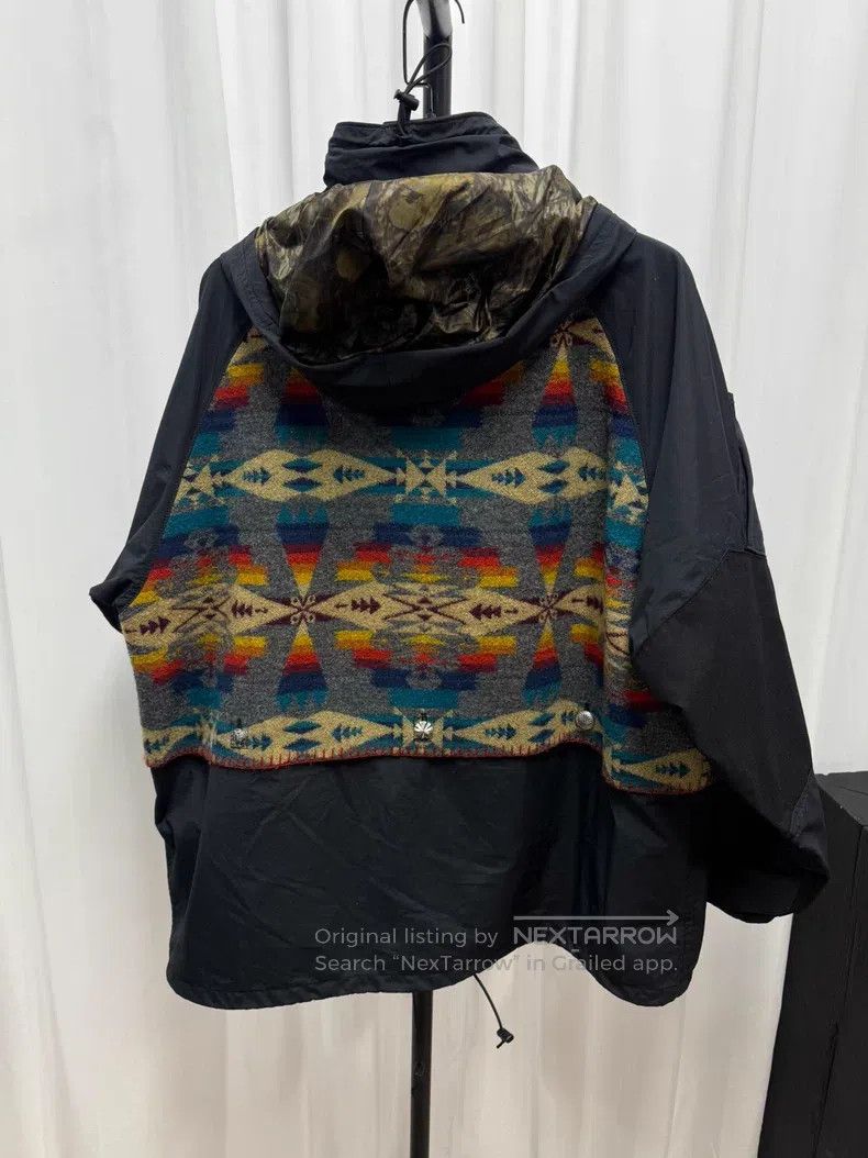 Junya Watanabe Junya Watanabe Ethnic-style silver-buttoned windbreaker ja Size US M / EU 48-50 / 2 - 6 Thumbnail